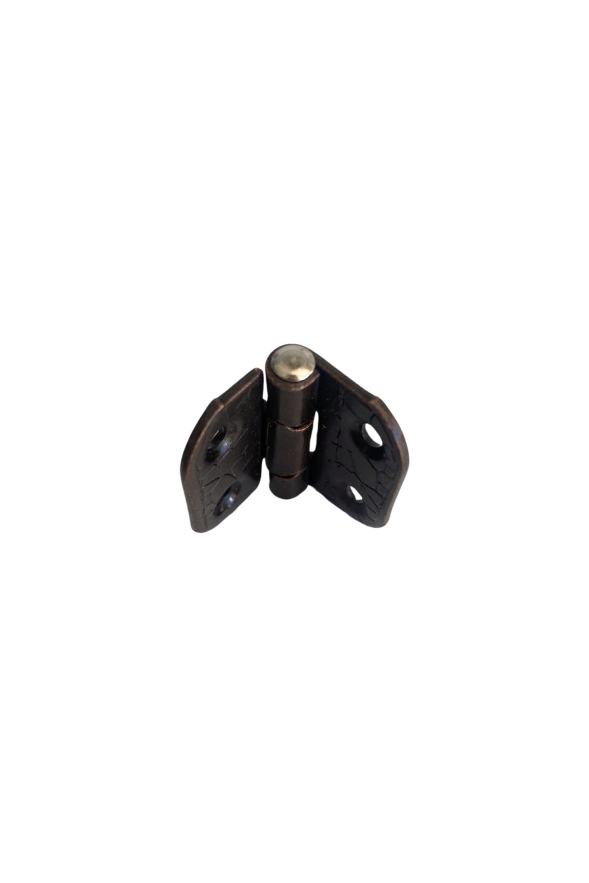 DSYapıAksesuar-Backgammon Hinge Furniture Box Hinge with Stop (Bronze) (4 Pcs) (Width: 3cm Length: 3cm) 4