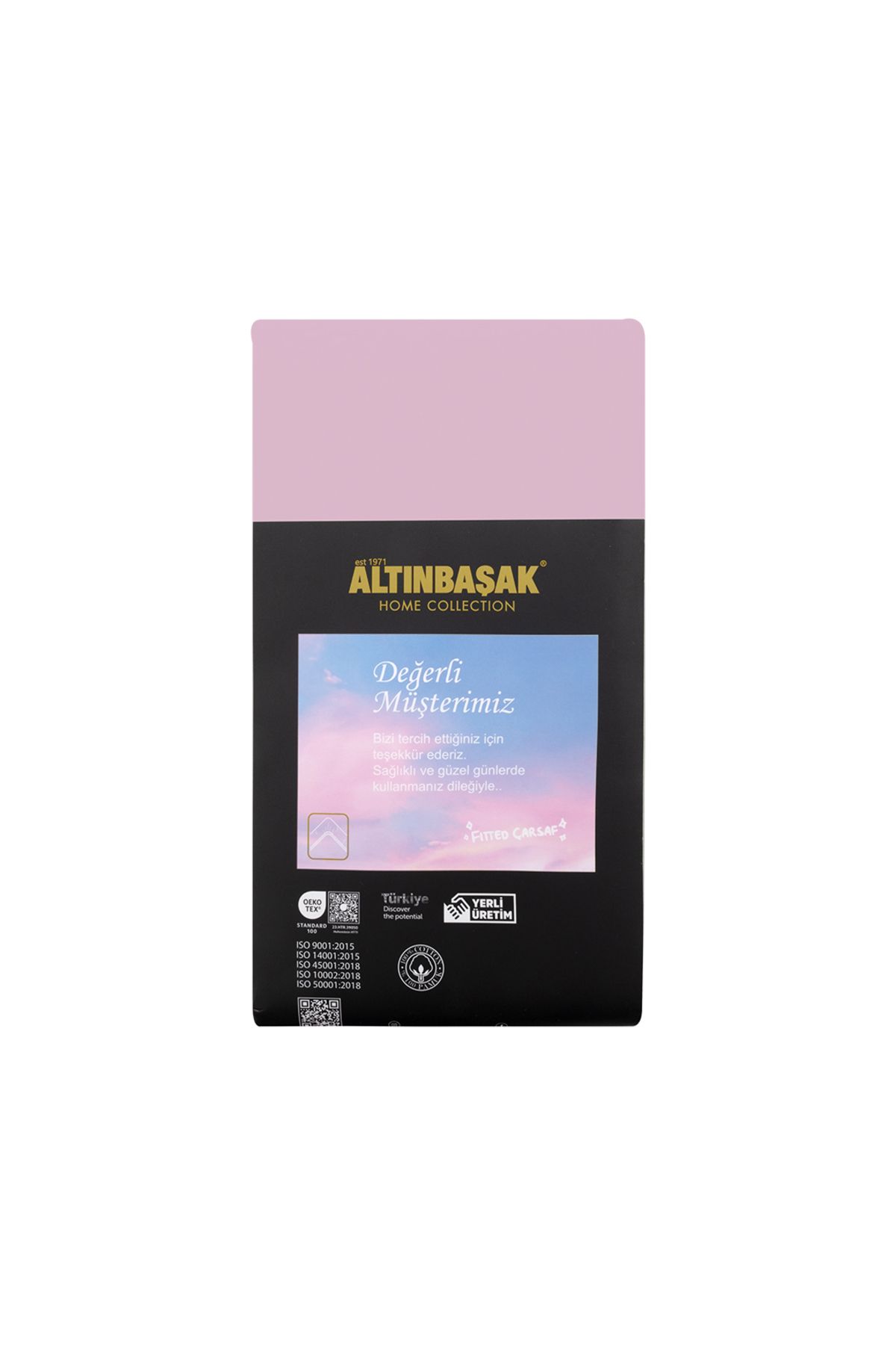 Altınbaşak-Freesia Μονό Εφαρμοσμένο Σεντόνι Ranforce 120x200+35 cm Λιλά 5
