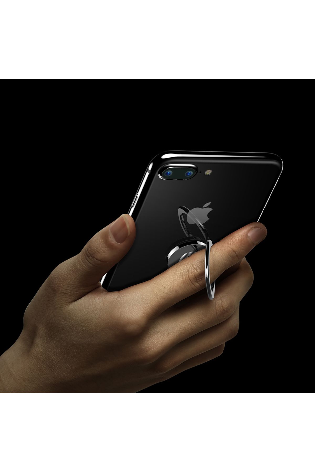 Baseus-Suport magnetic pentru telefon cu deget inelar Privity și funcție de suport - Argintiu 5