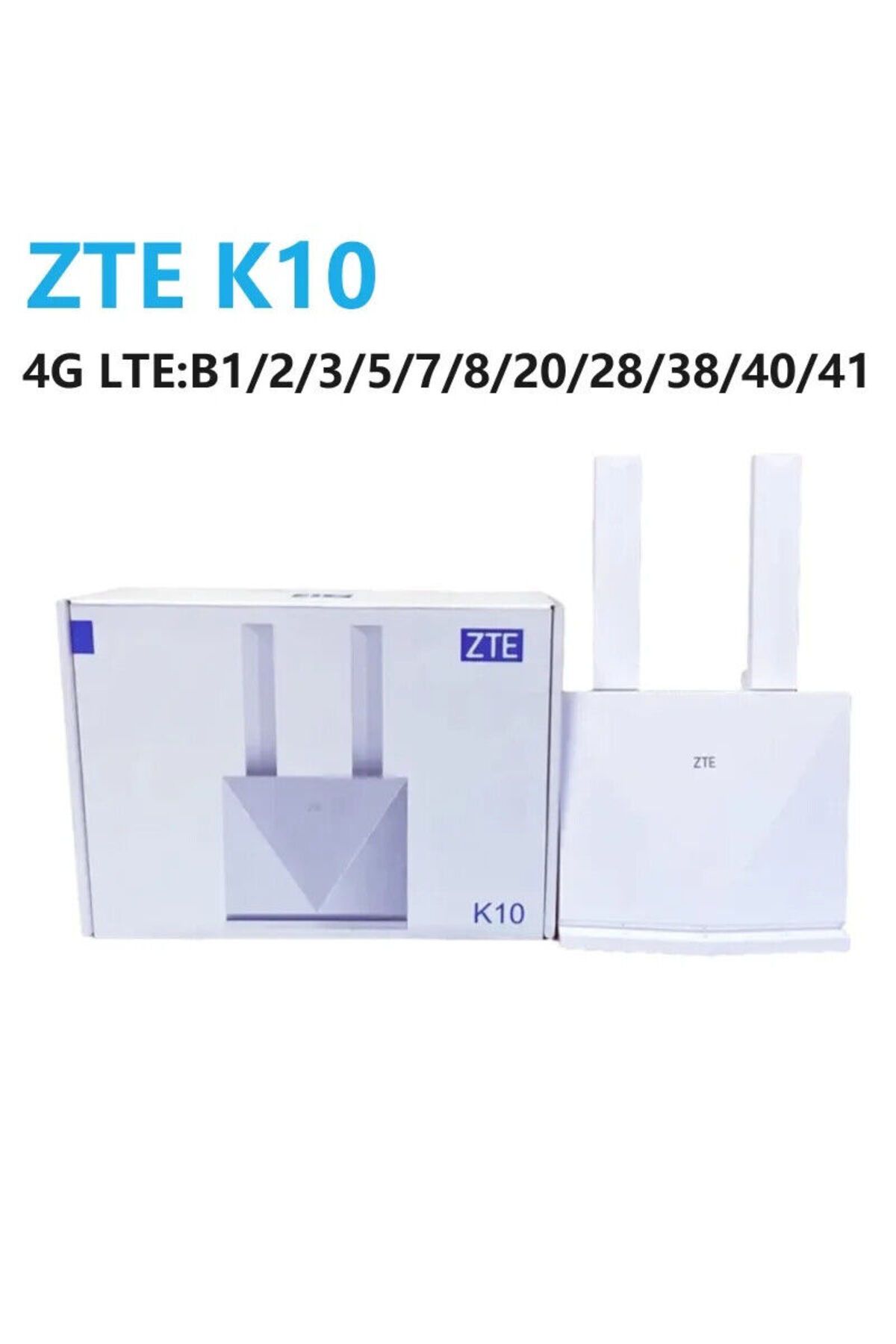 ZTE-جهاز توجيه واي فاي K10 4G LTE 4G CPE مع منفذ LAN وبطارية غير مقفلة يدعم جميع الشبكات 3