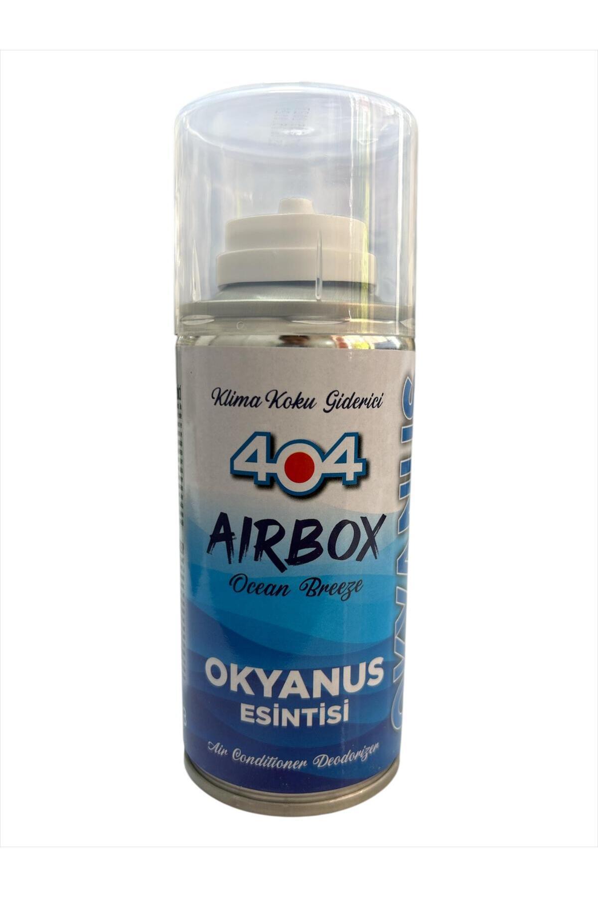 Bozdağ Otomotiv 404 AİRBOX Okyanus Esintisi Araba Klima Temizleyici Koku Giderici Hava Tazeleyici Koku Bombası