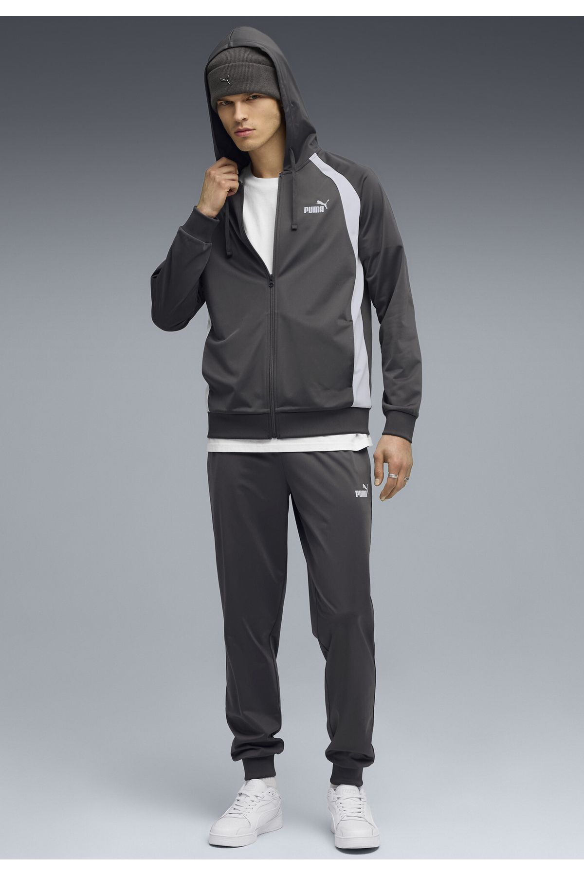 Puma-Ανδρικό κοστούμι με κουκούλα από πολυεστέρα 1