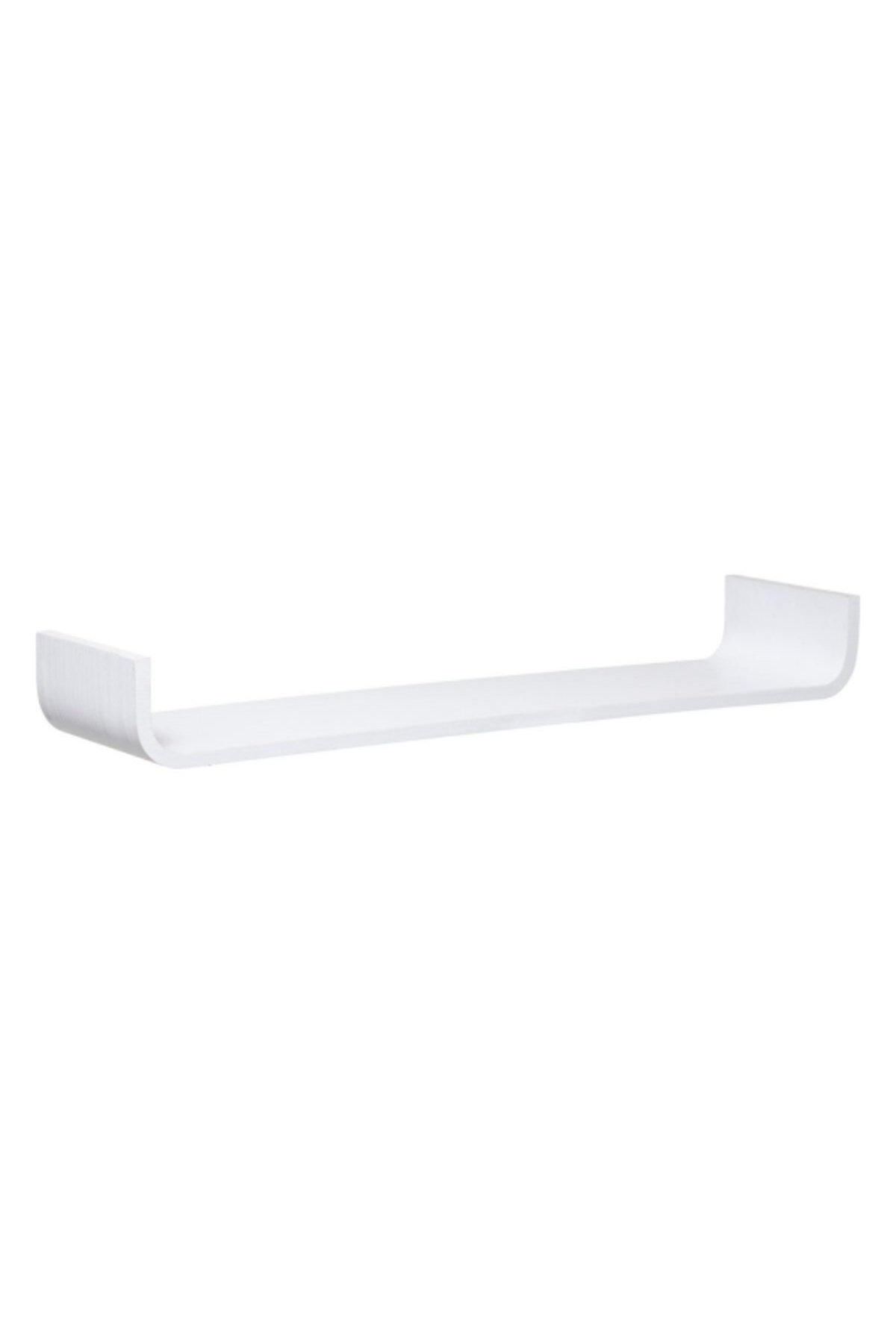 Five Simply Smart-Fixy Curved Rectangular floating Wall Shelf 80 cm 1