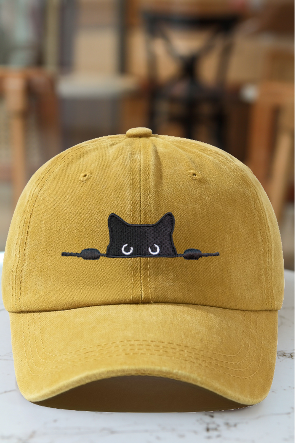 Curious Cat Antiquated Hat