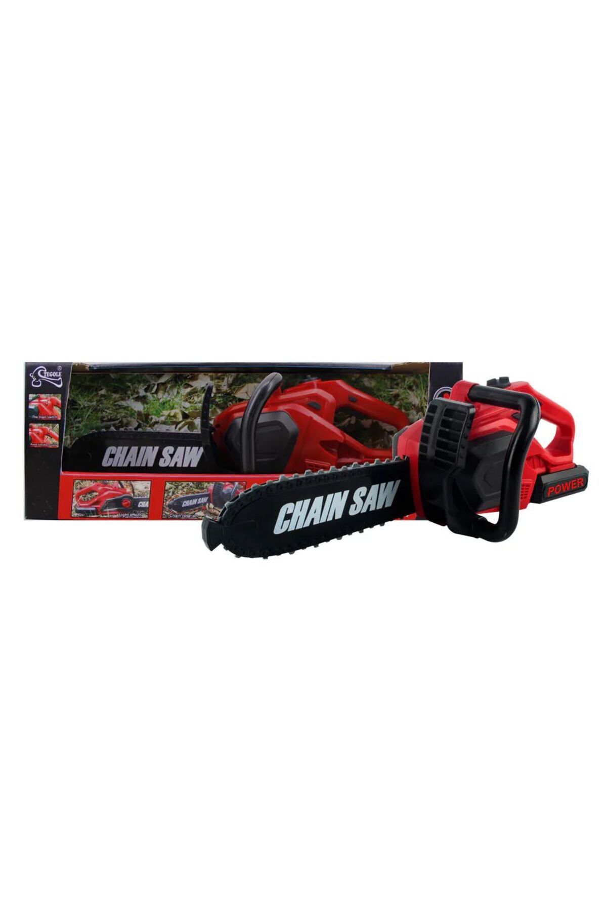 TEGOLE-Electric Chainsaw Playset for Kids 1