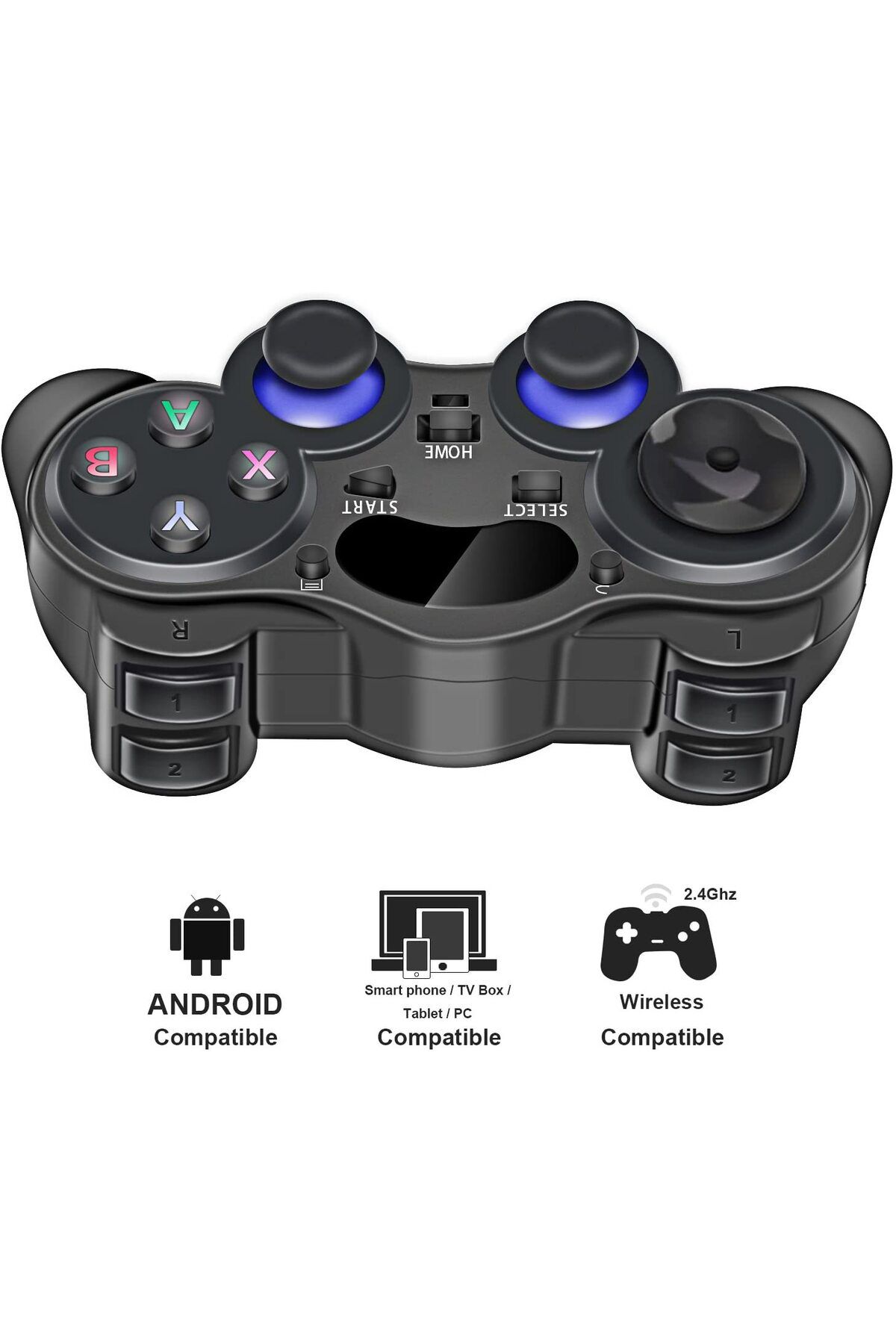 ENAR-Bluetooth Game Controller With Micro USB OTG Converter - Wireless 3