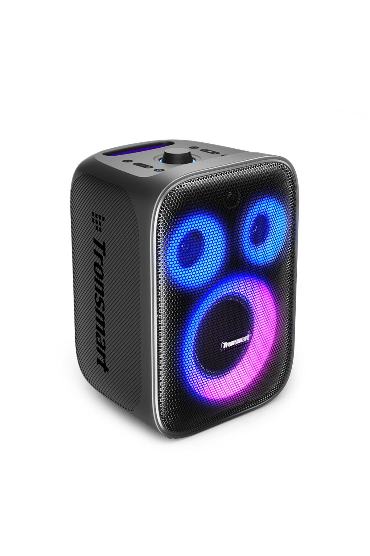 Tronsmart-Głośnik bezprzewodowy Halo 200 120W + 2 mikrofony do karaoke - czarny 6