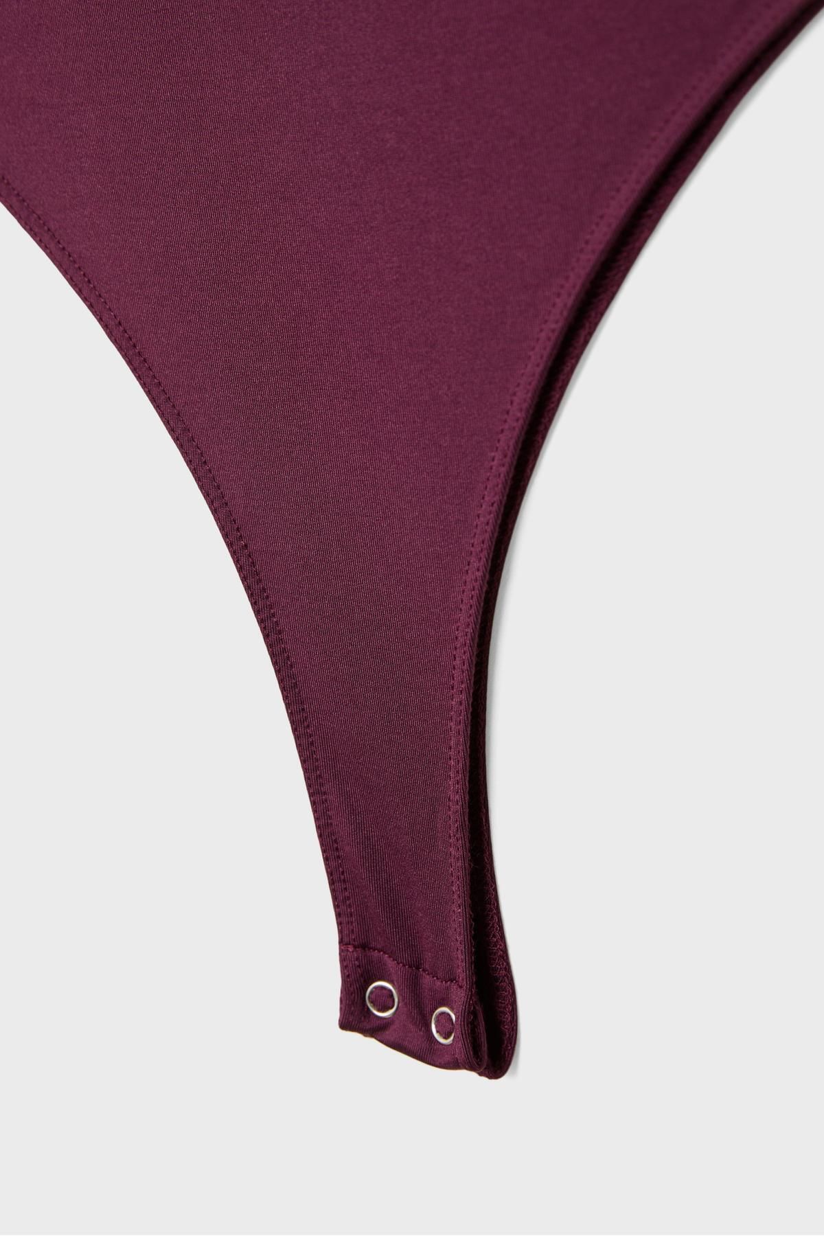 Stradivarius-Basics bodysuit with straps 8