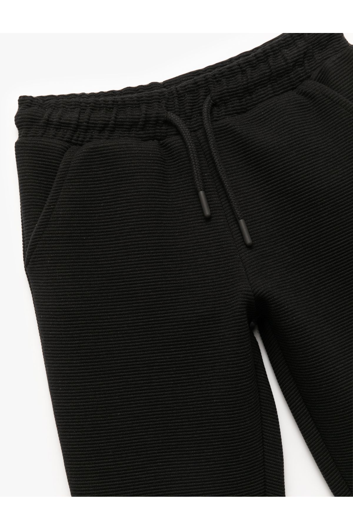 Koton-Basic Jogger Sweatpants with Pockets and Lace-Up Waist 3