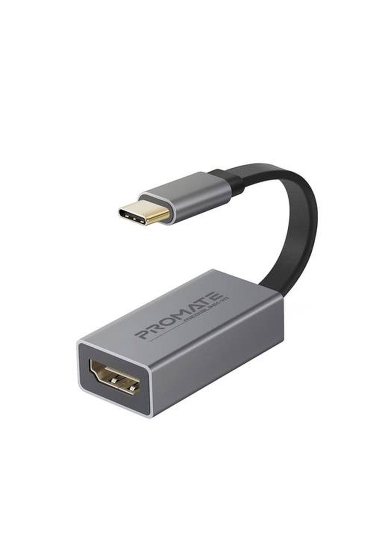 Promate-USB-C to HDMI High Definition Adapter where you can connect your computer to your TV 1