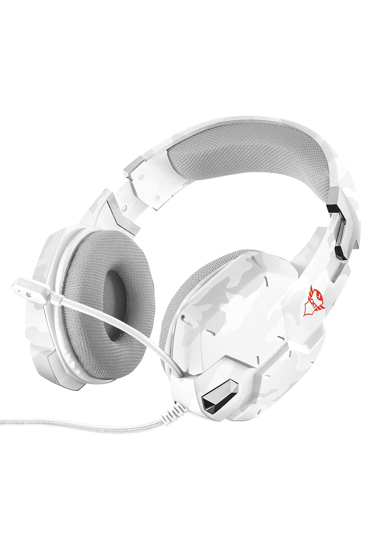 هدست گیمری GXT 322W Carus برفی کاموفلاژ سفید
