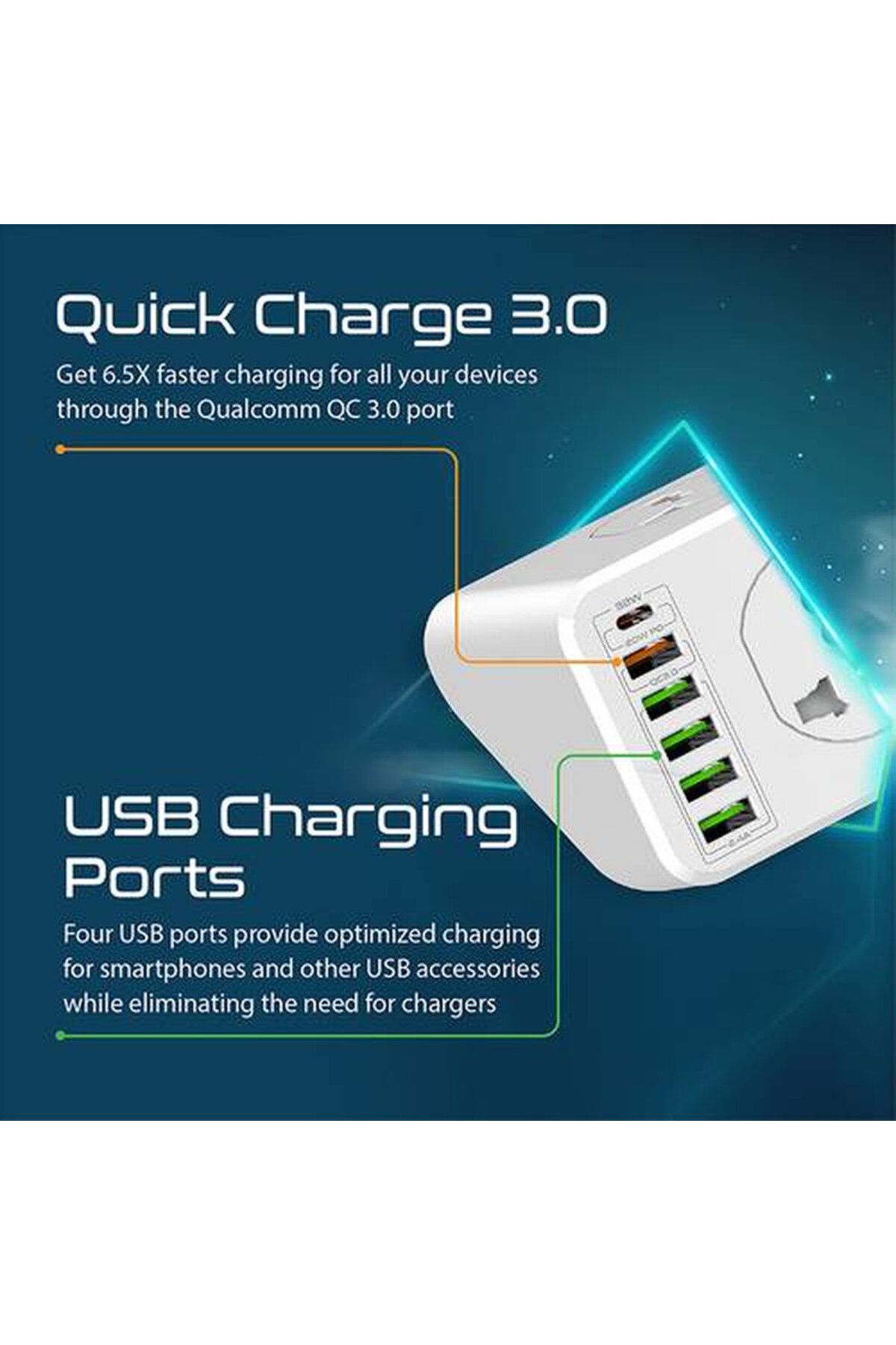Promate-The perfect power distribution device PowerMatrix-3M 16-in-1 multi-port 3