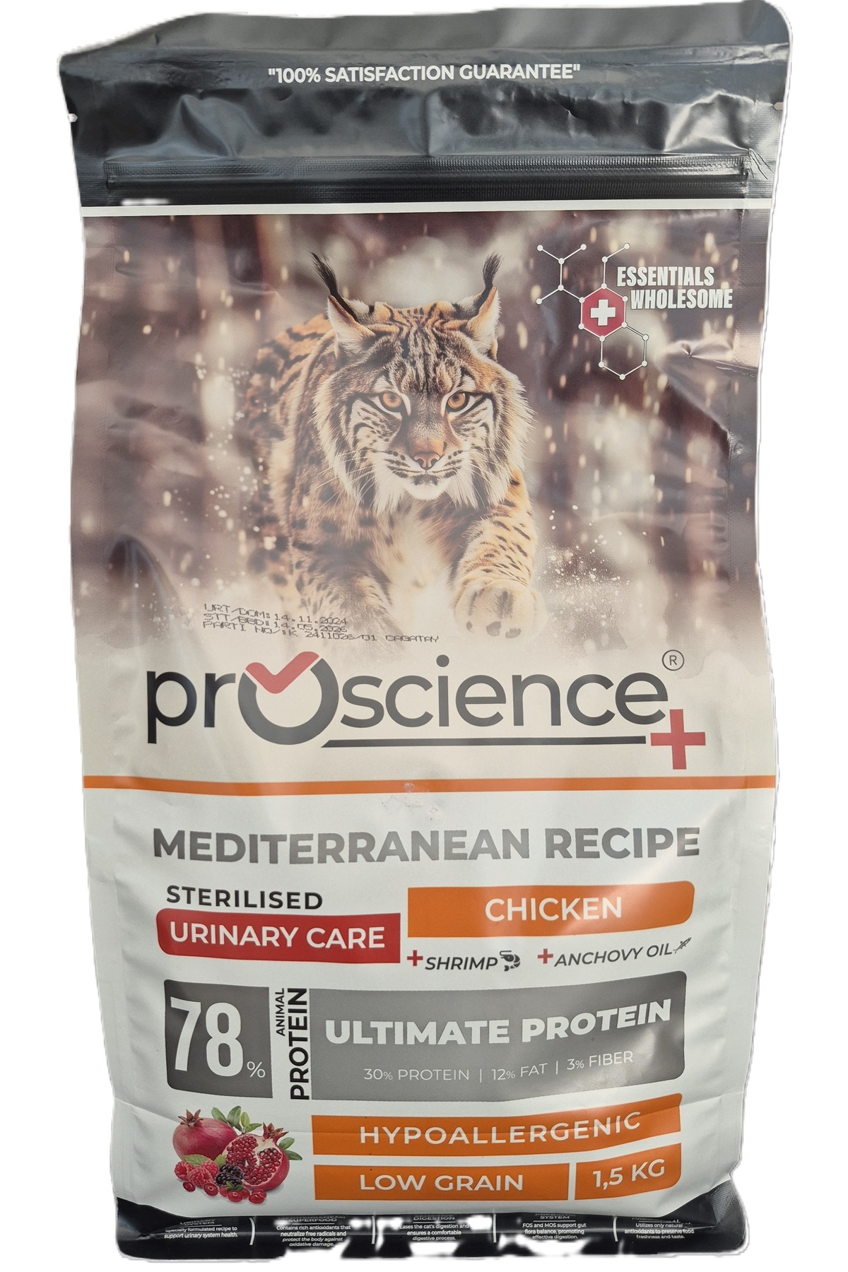 ProScience Tavuklu Kısır Kedi Maması 1,5 kg