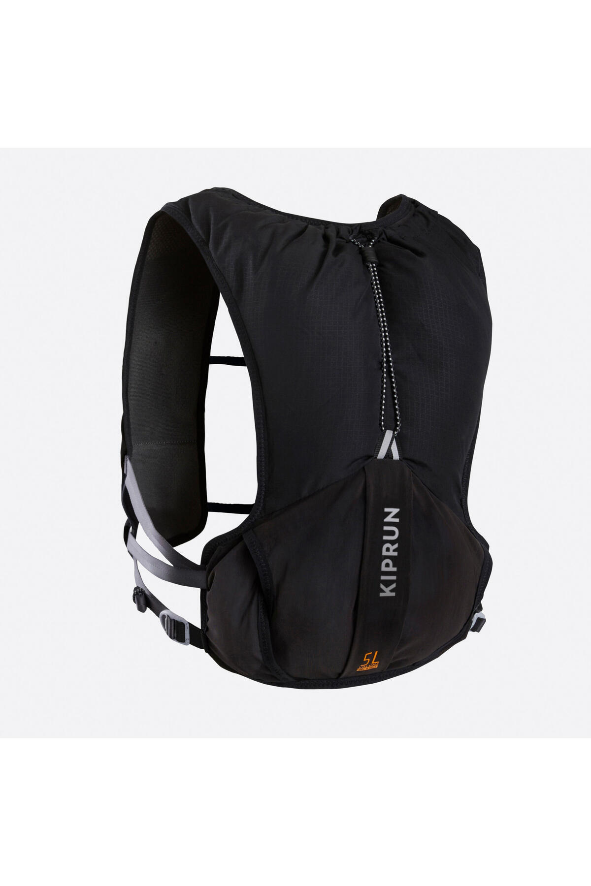 Decathlon Kiprun Arazi Koşusu Sırt Çantası - 5 L - Siyah - 1 L Suluk