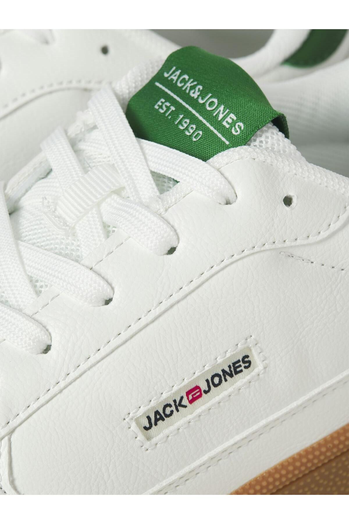 کفش اسنیکر مردانه راسته | جک اند جونز Jack & Jones 12268368 - تصویر 6