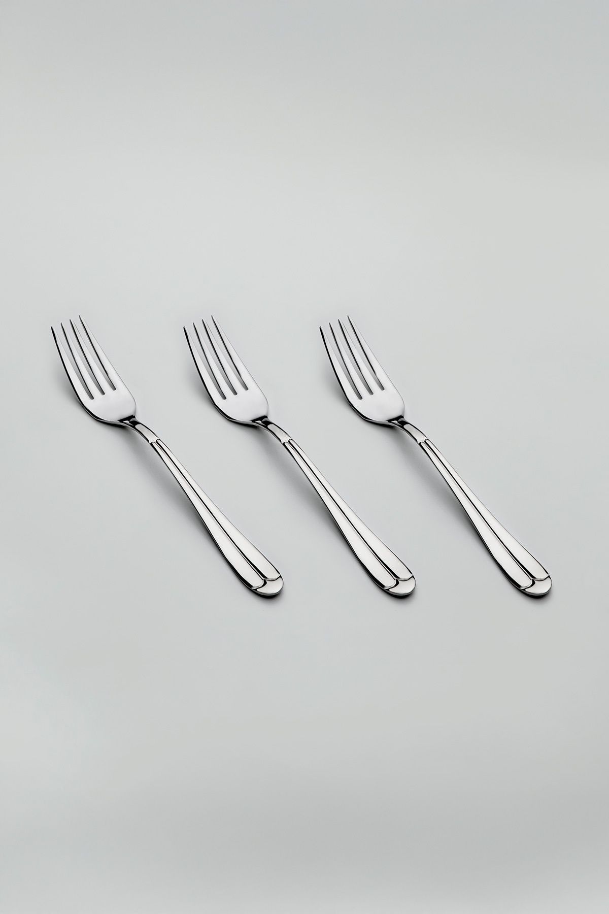 Nehir-Saray Plain 12 Pieces Sweet Fork Set 1