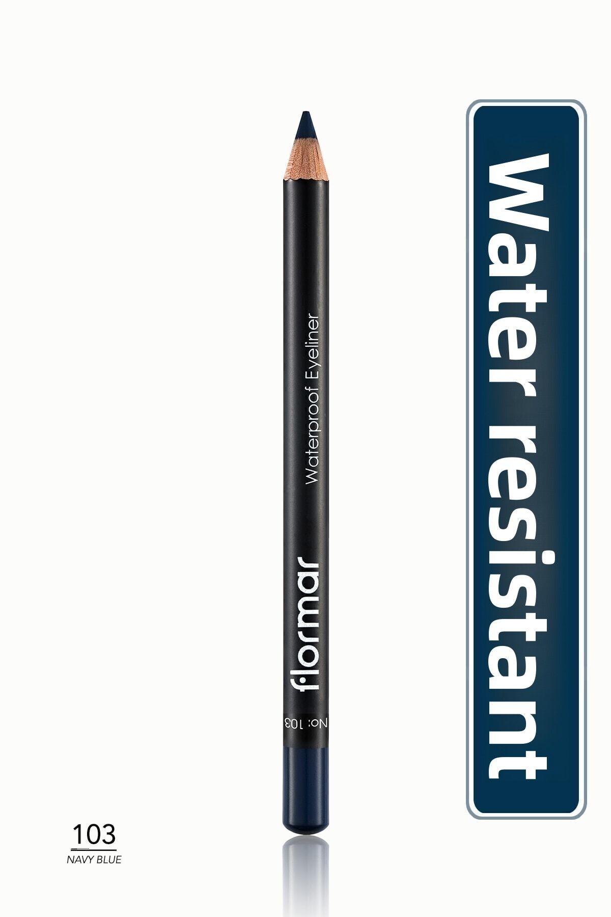 Flormar-Suya Dayanıklı Göz Kalemi - Mavi Waterproof 1