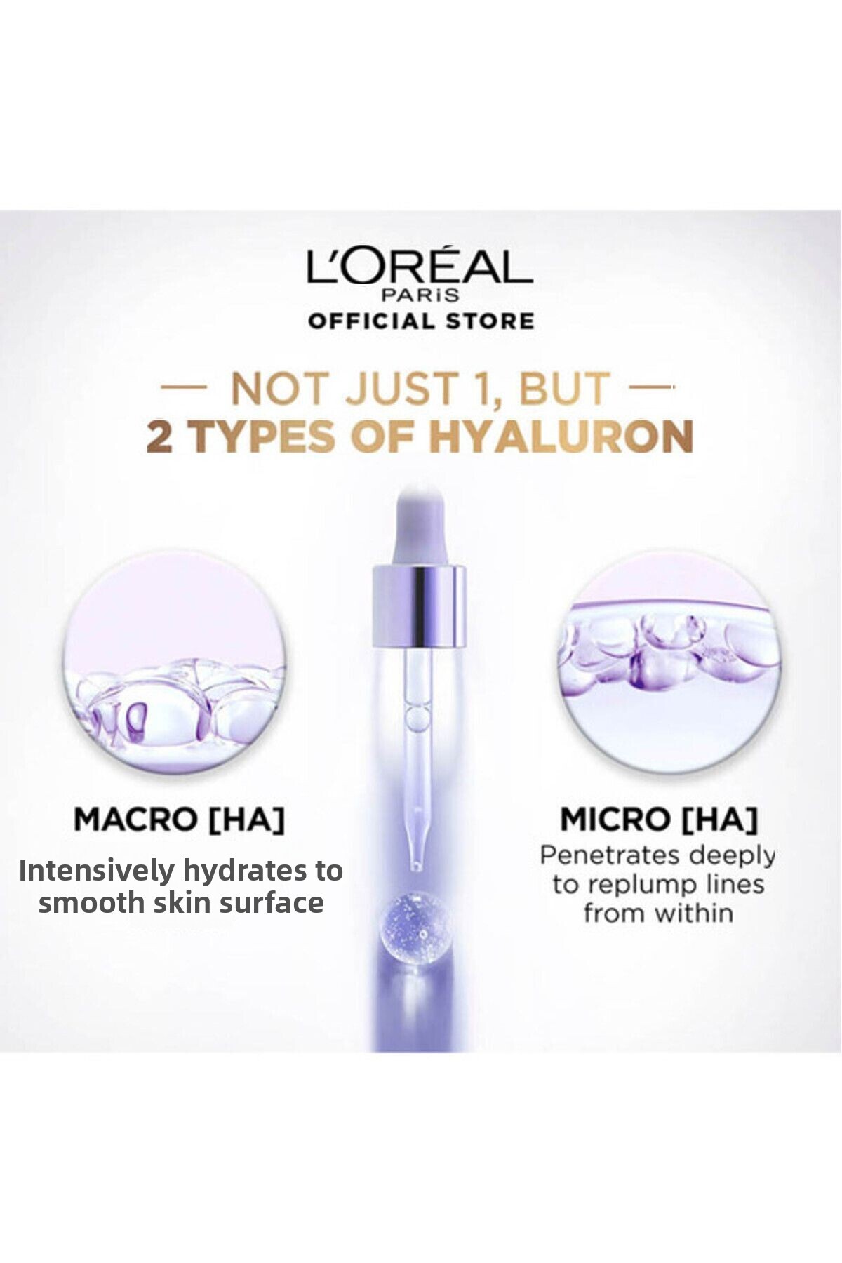 L'Oreal Paris L'Oréal Paris Hyaluron Expert Replumping Face Serum with Hyaluronic Acid - 15ml