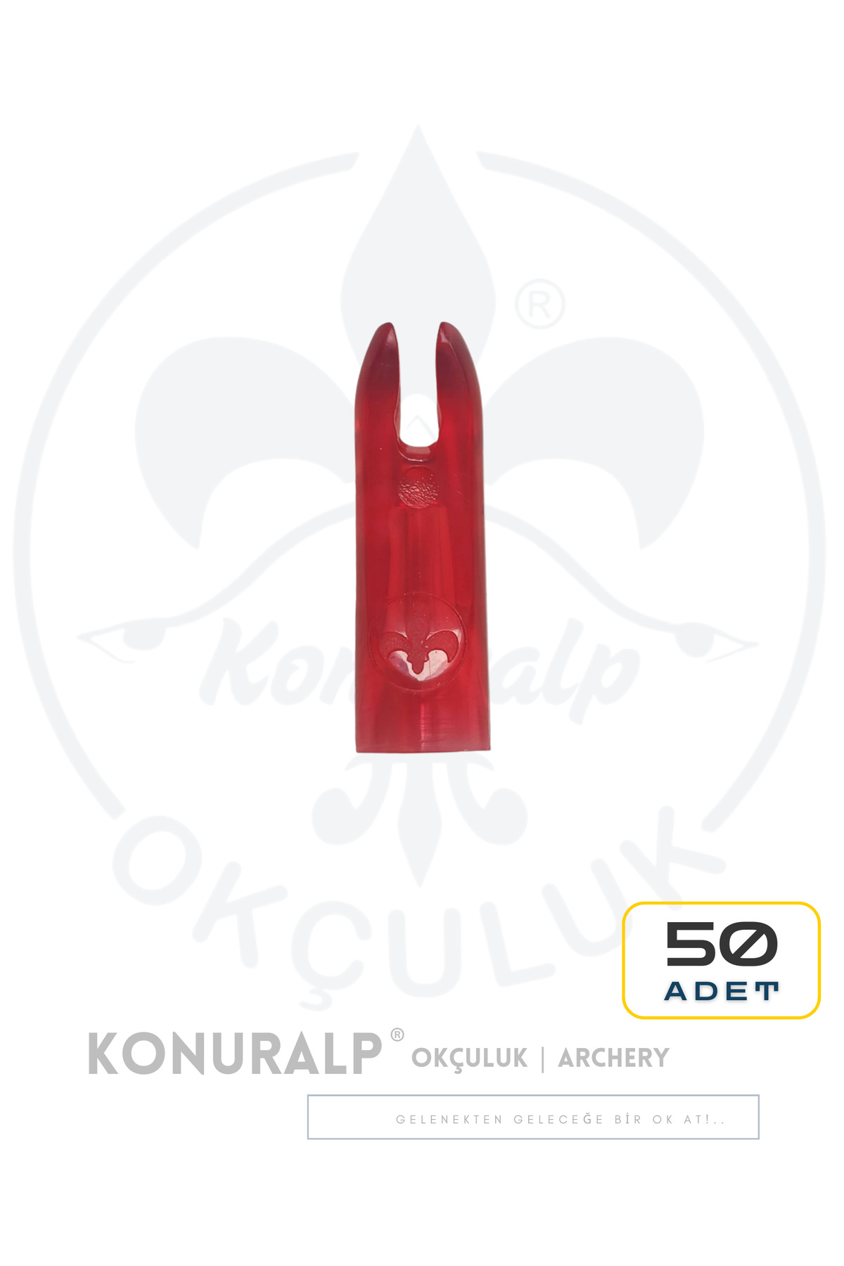 KONURALP OKÇULUK Geleneksel Ok Arkalığı (GEZ) - Siyah - 50 Adet