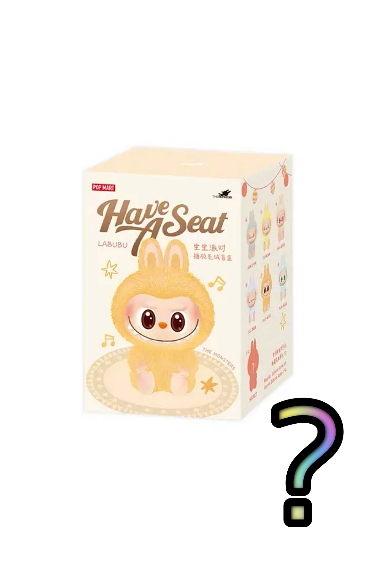 Pop Mart Labubu Have A Seat, The Monsters Labubu Vinly Plush Blind