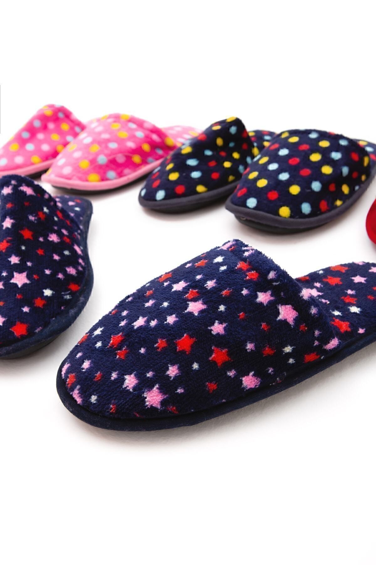 Moda Devrin-3 db-os csomag zárt elülső PVC talpú papucs házi papucs hozománycsomag készlet 7