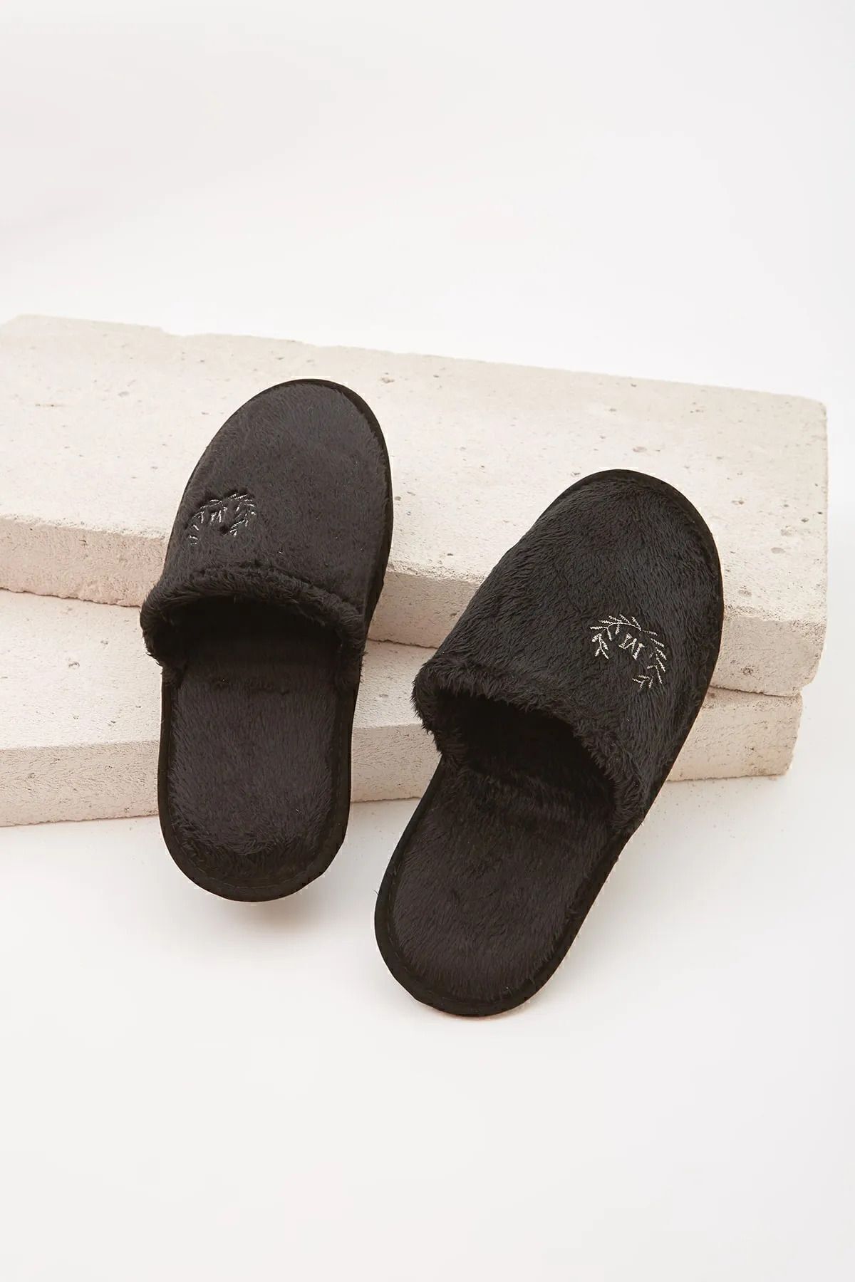 Moda Devrin-Balení 5 M zimních pantoflí Domácí pantofle Dowry Bundle Set Pantofle pro hosty 4