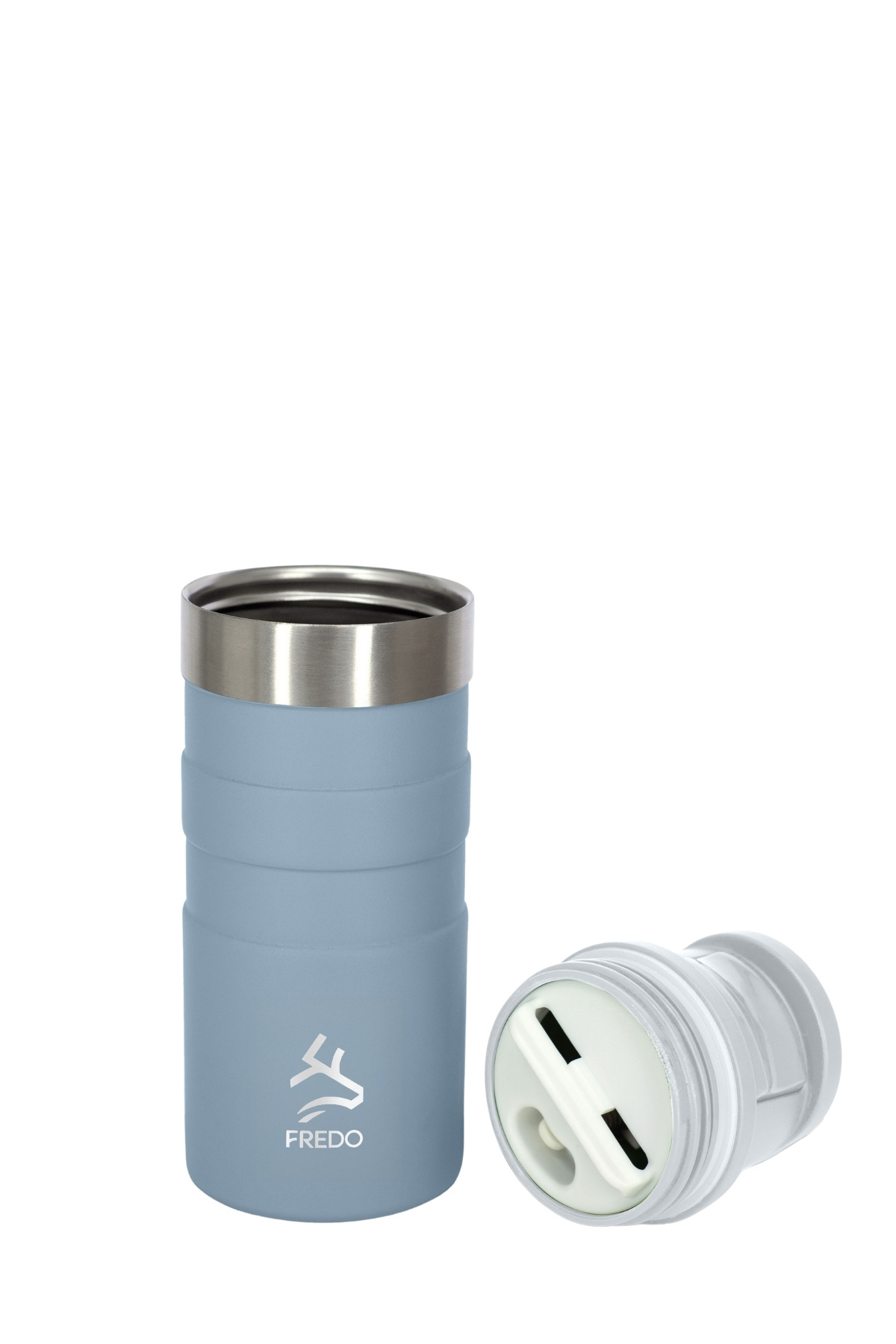 FREDO Comfort Therm Paslanmaz Çelik Bebek Mavisi Termos Bardak, Mug 350ml fotoğrafı 2 (önizleme)