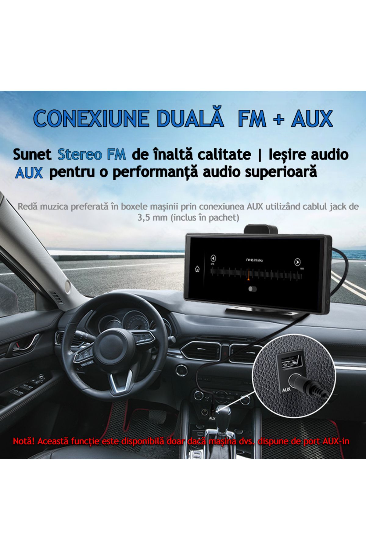 VENTLEX-Universal Car Navigation, 10.26 In Touch Screen, Wifi Carplay/Android Auto, 4k Front/Rear Camera 6