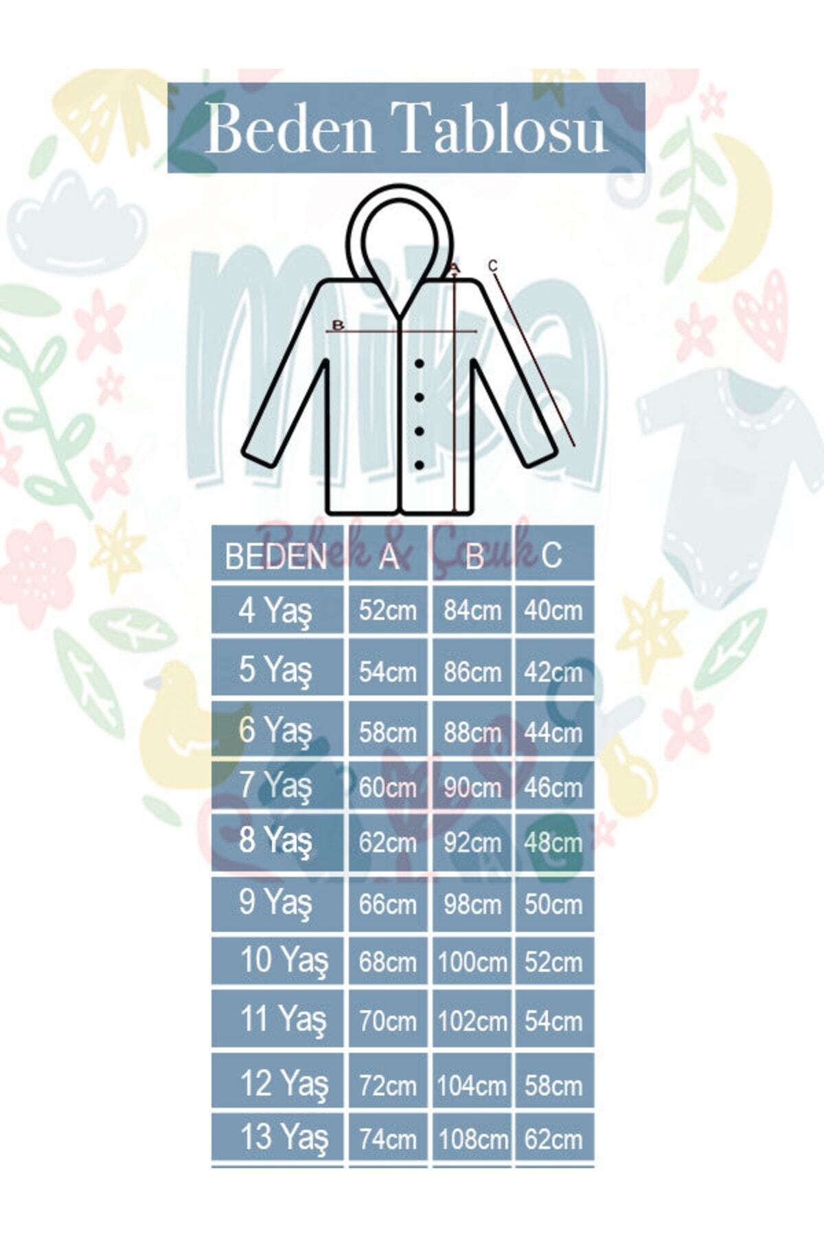 Mika Bebek & Çocuk Kalın Elyaf Dolgulu Su Rüzgar ve Yağmur Geçirmez Kapüşonlu Kiremit Erkek Çocuk Kışlık Lüks Mont fotoğrafı 5 (önizleme)