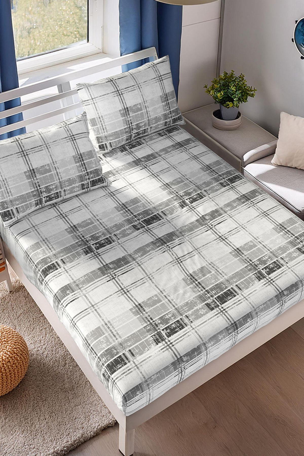 Lorien-Berry Patterned Elastic Sheet Set - Single/Double/Queen Size 1