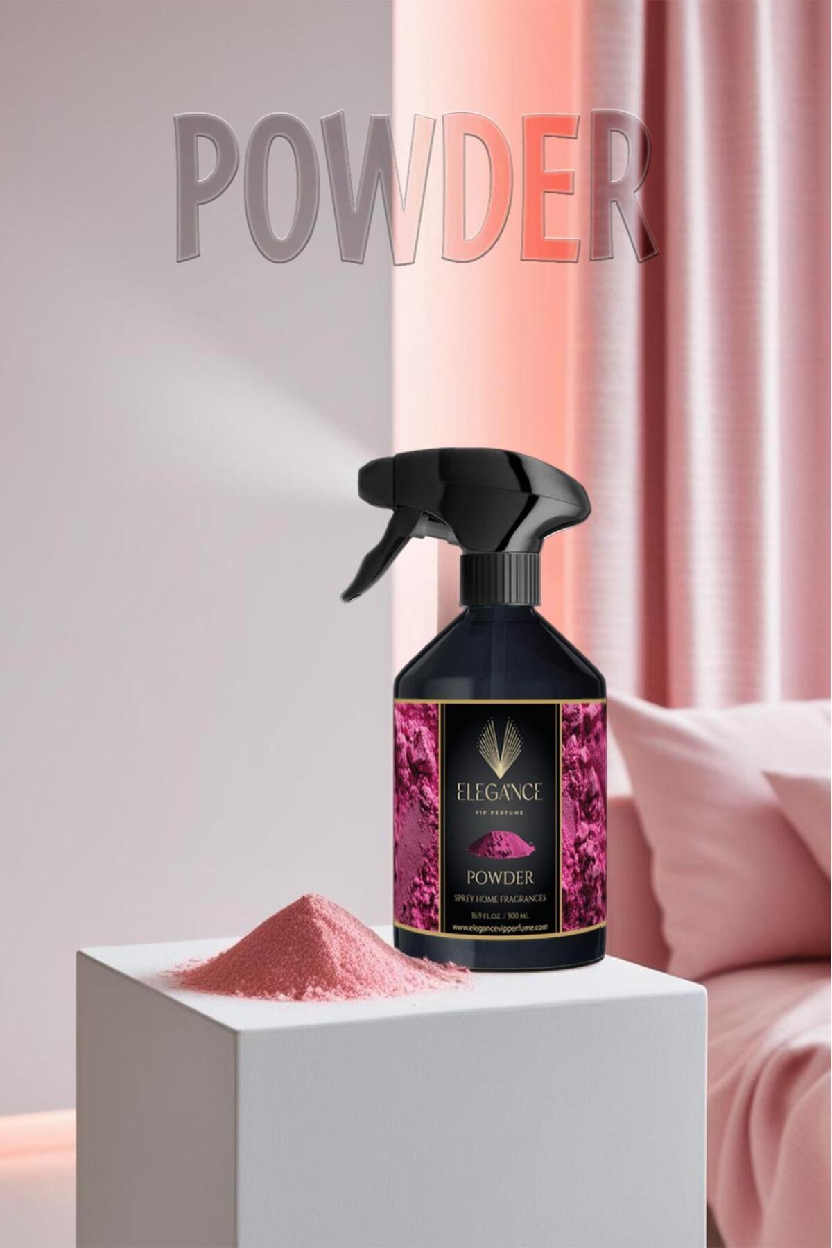 Elegance vip Perfume Powder (BEBEKSİ) Sprey Oda Ve Ortam Kokusu (500 ML) - Bebeksi, Soft Ve Ferahlatıcı Etki fotoğrafı 4 (önizleme)