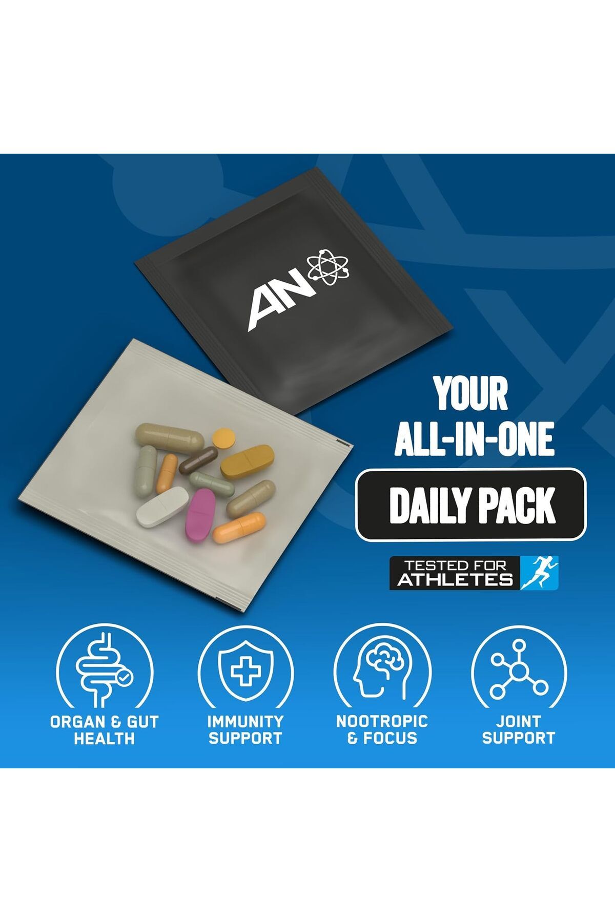 applied nutrition-Black Stak, Complete Performance Complex, 30 All-in-one Sachets, Multivitamins Antioxidants And More 3