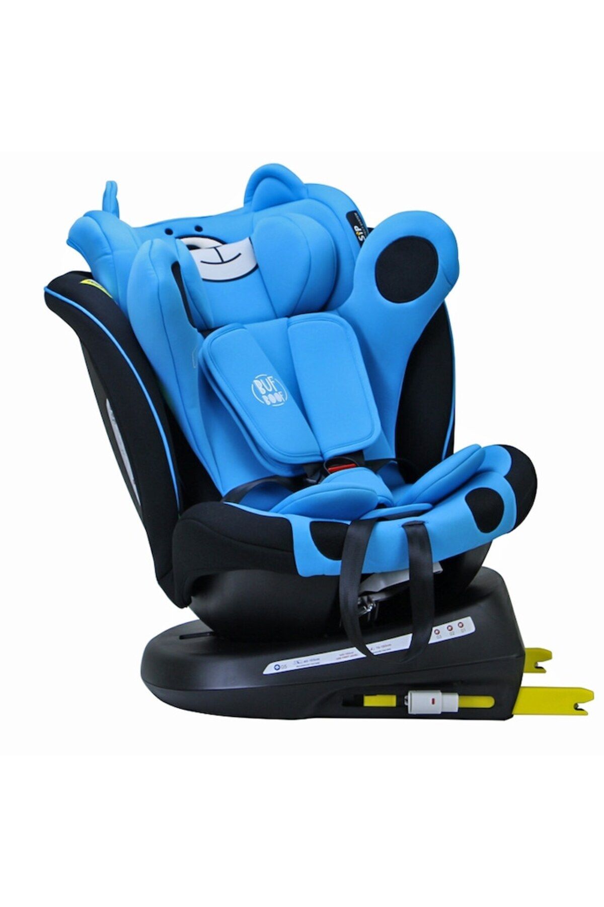 BUF BOOF-Scaun auto Tweety Plus iSize Buf Boof UrsBlue cu isofix Rotativ 360 Pozitie Somn Top Tether 0-36 kg 3