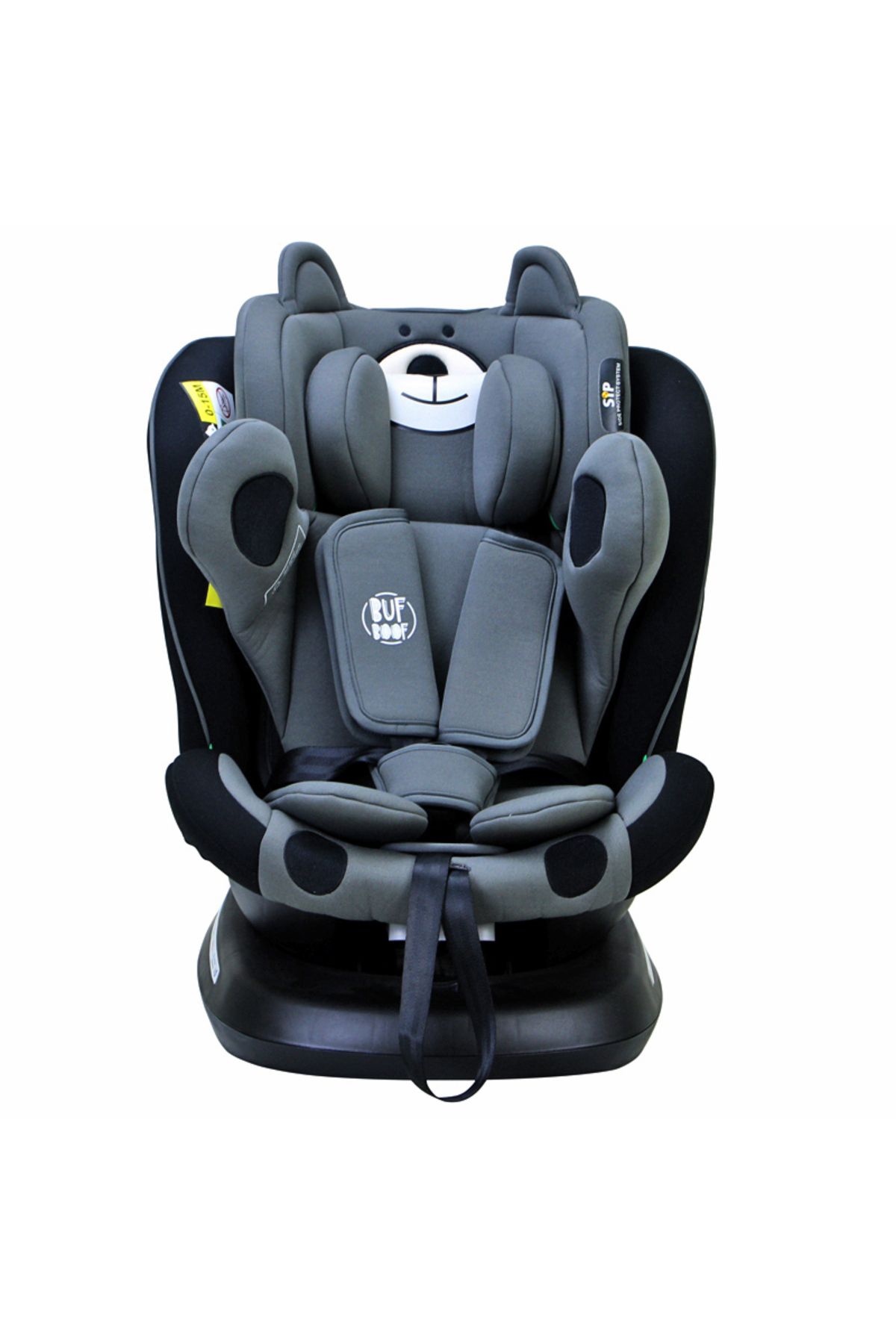 BUF BOOF-Scaun auto TWT Plus iSize Buf Boof UrsBlack isofix Rotativ 360 Pozitie Somn Top Tether 40-150 cm 6
