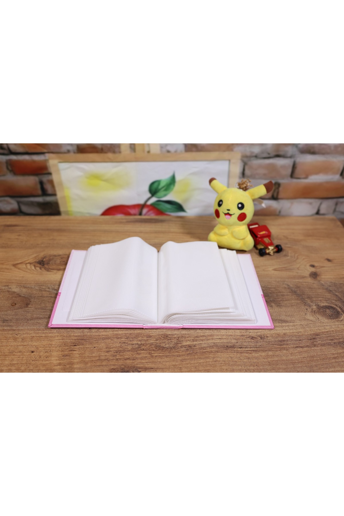 NRCN 10x15cm 100’lük Pencereli Bebek Fotoğraf Albümü Pembe fotoğrafı 6 (önizleme)