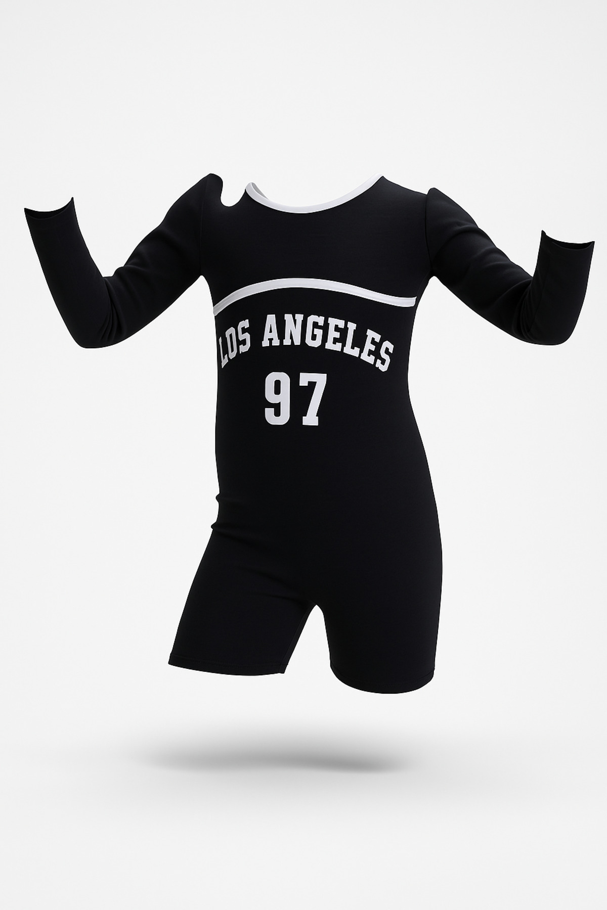 Swimwear Whether Strappy or Long Sleeve Wear Los Angeles Written Sun Protection Swimwear 2 Pcs