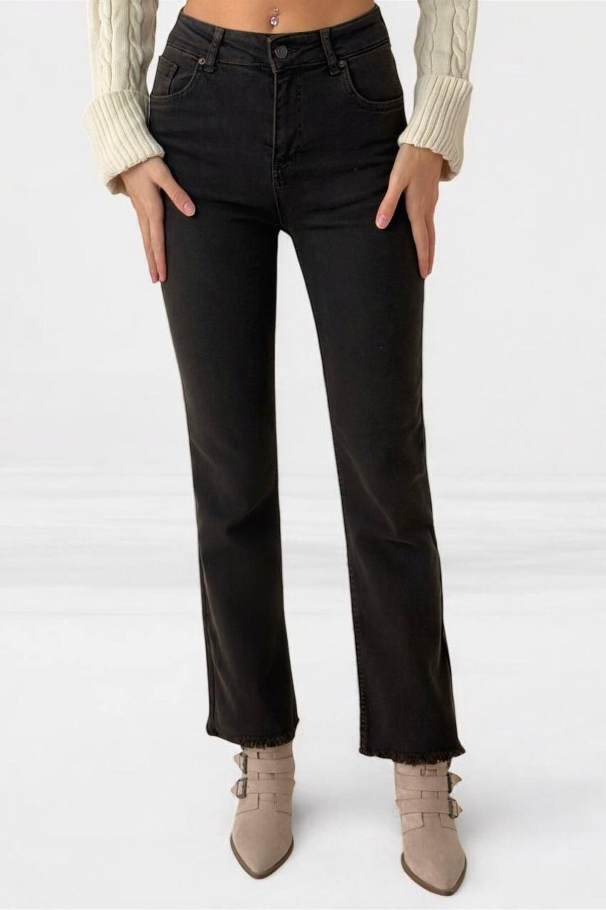 LACARINO  7403 LACARİNO PANTOLON MINI FLARE - Görsel 4