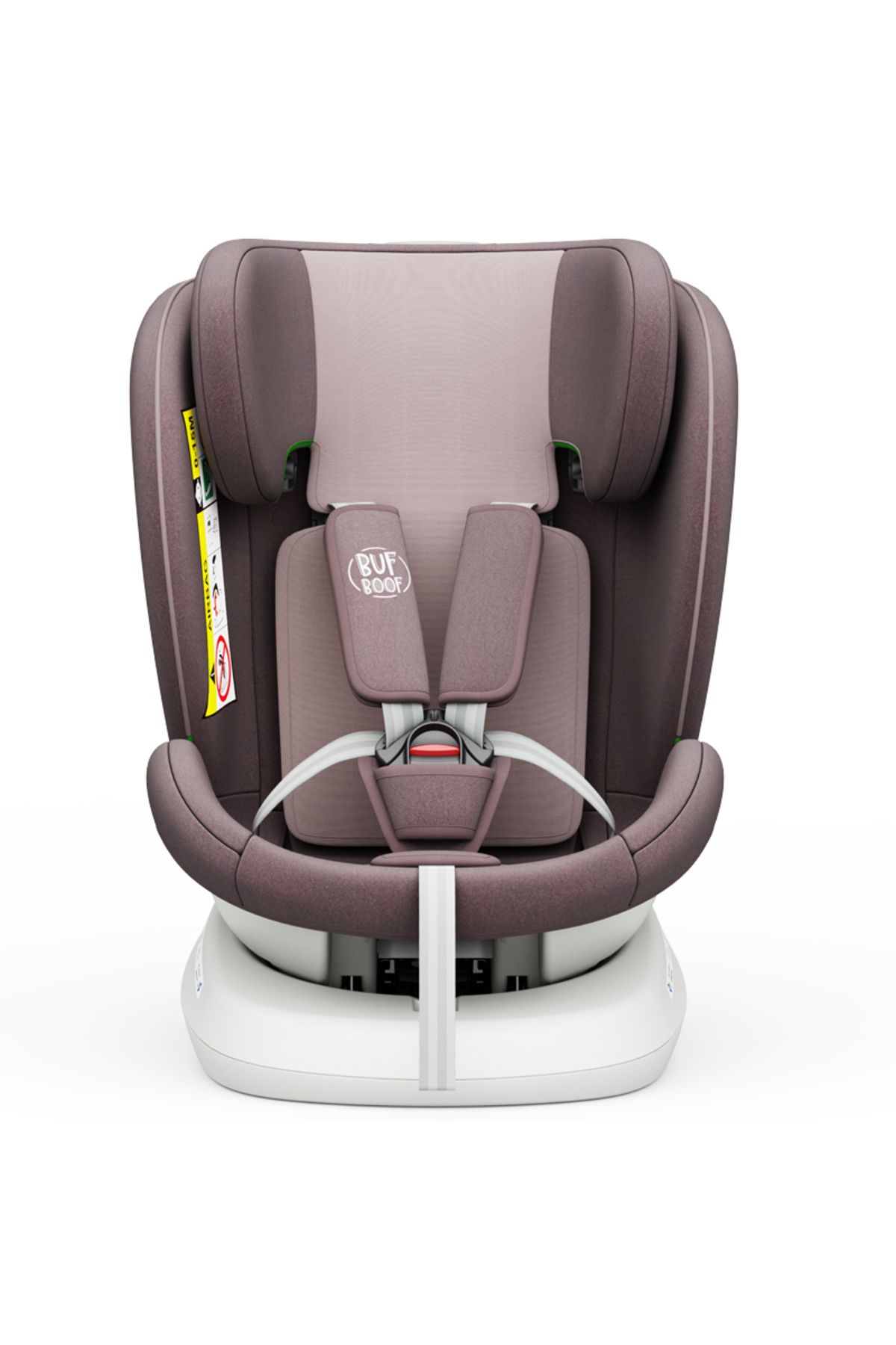 BUF BOOF-Scaun auto Tweety Plus iSize Buf Boof LightRed isofix Rotativ 360 Pozitie Somn Top Tether 0-36 kg 6