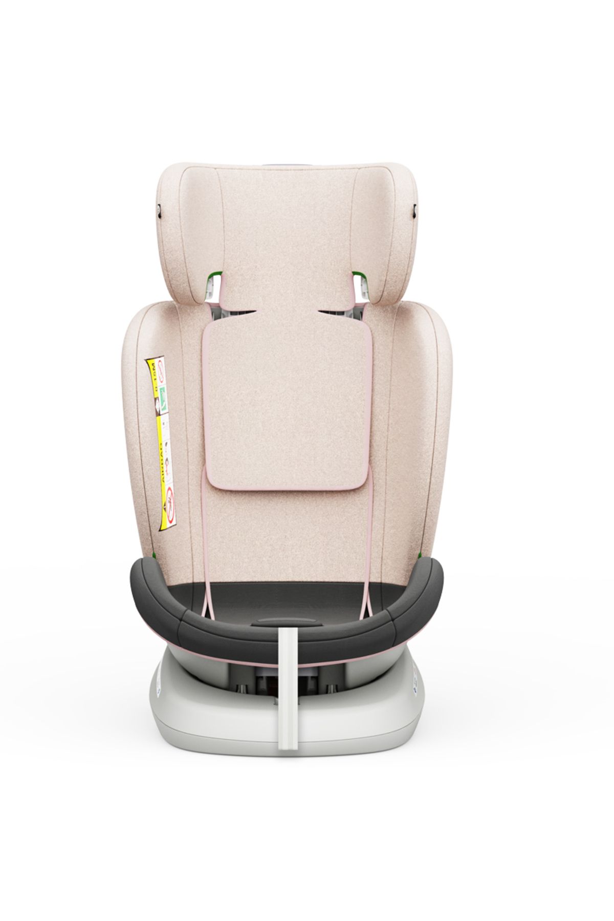 BUF BOOF-Scaun auto TWT Plus iSize Buf Boof LightPink isofix Rotativ 360 Pozitie Somn Top Tether 40-150 cm 7