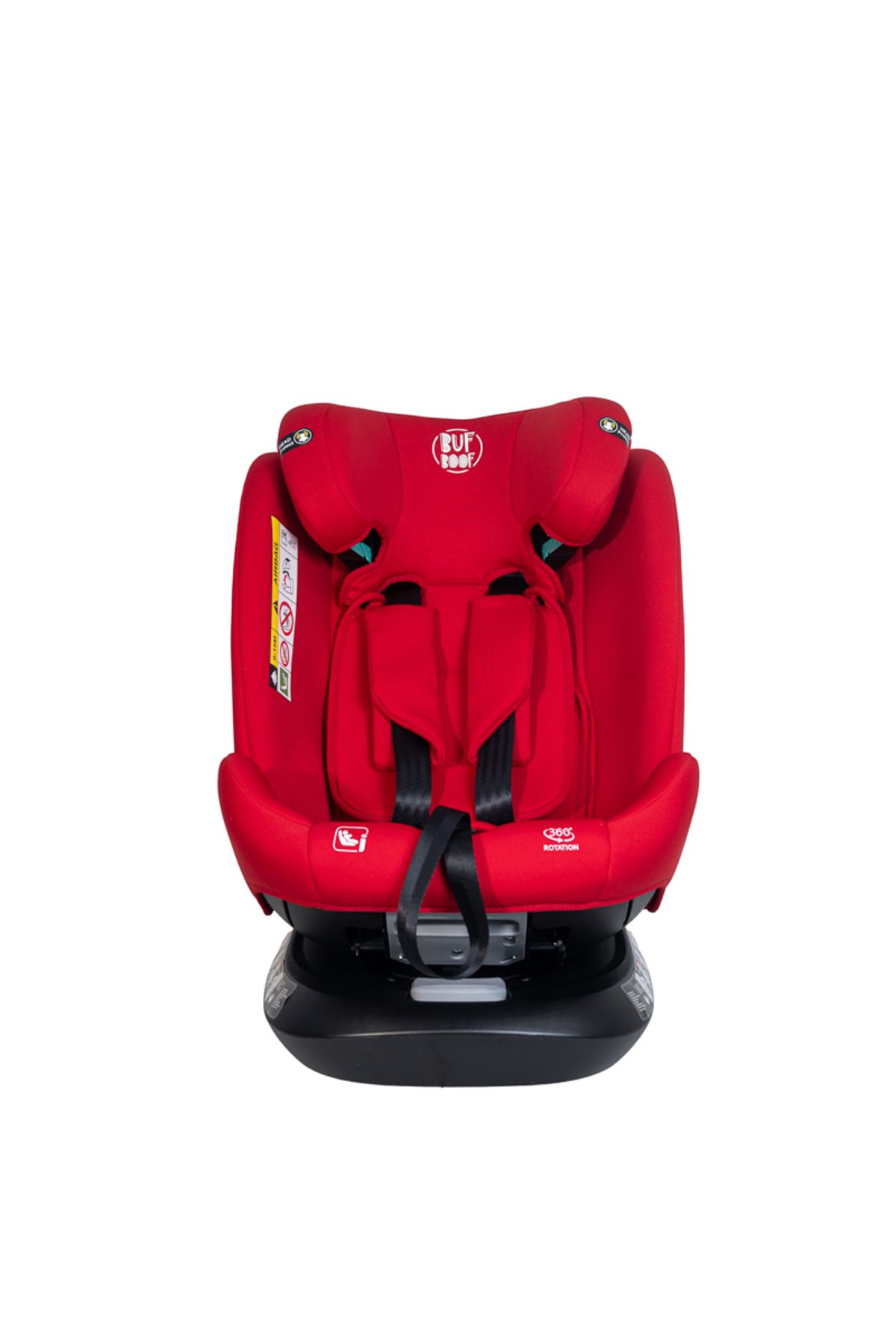 BUF BOOF-Scaun Auto Saphir DELUXE BUF BOOF iSIZE Red Isofix pozitie somn 165 grade rotativ grade 40-150 cm 5