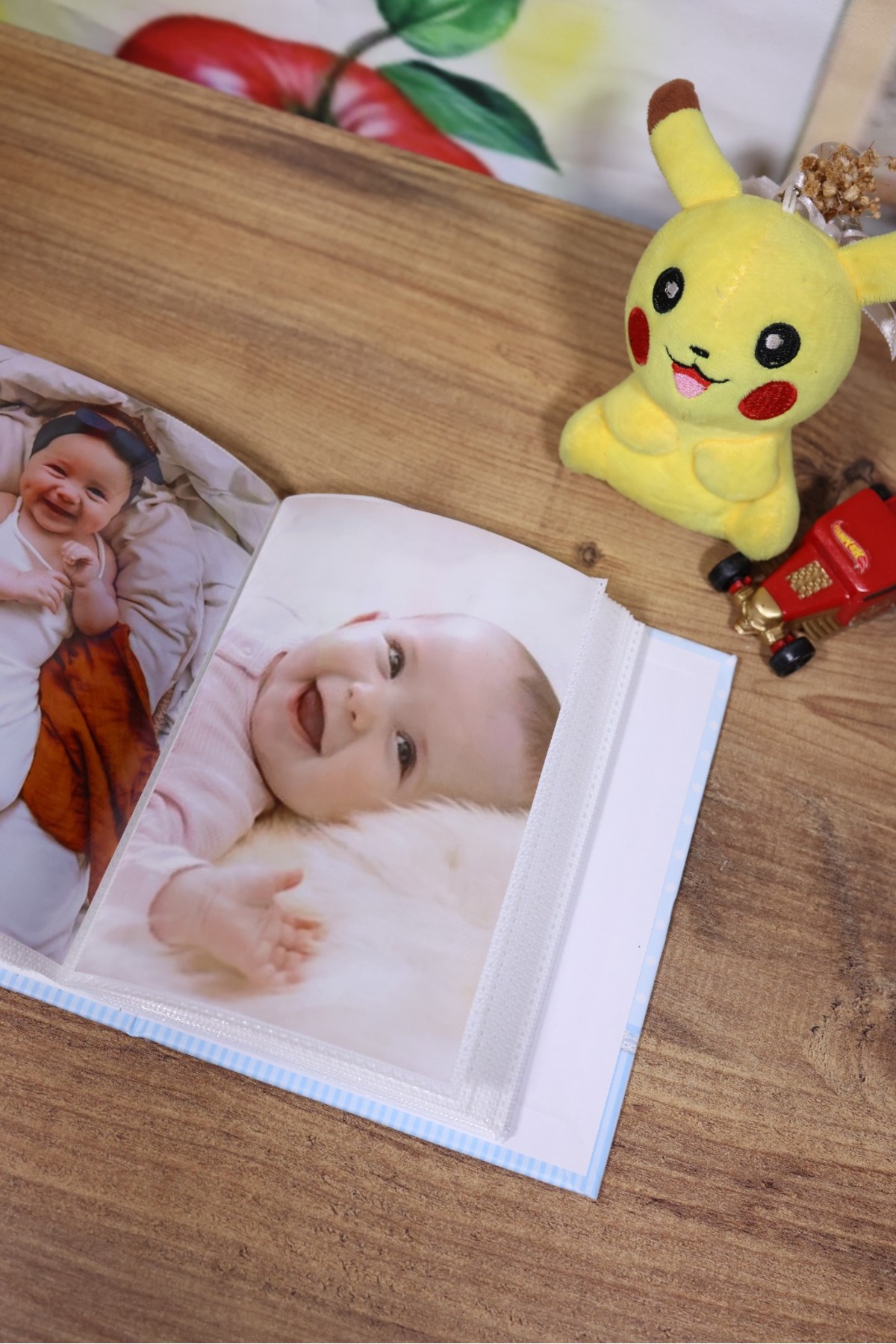 NRCN 10x15cm 100’lük Pencereli Bebek Fotoğraf Albümü Mavi fotoğrafı 4 (önizleme)