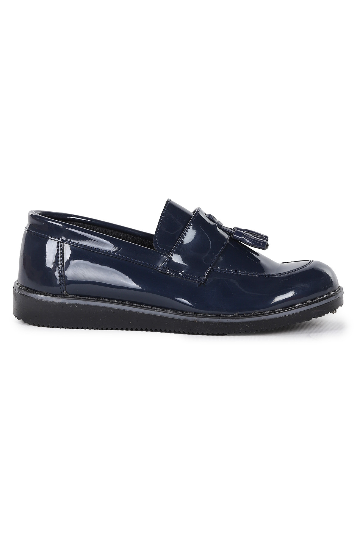 Kiko Kids-Училищни обувки за обрязване Cision Laced Leather Boy Papierko 3