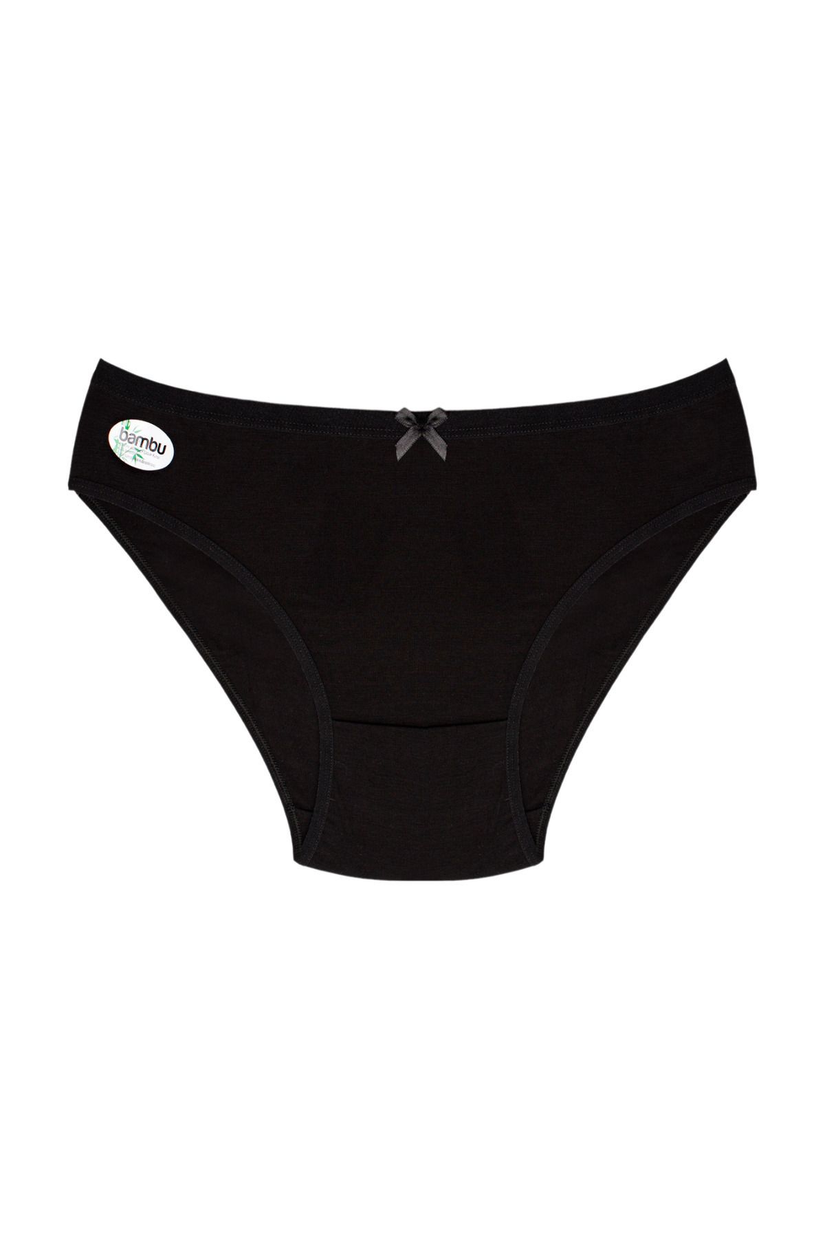 Stars Underwear-Chiloți de damă din bambus 100% bambus cu talie înaltă 4 bucăți ultra elastici cu textura moale 5