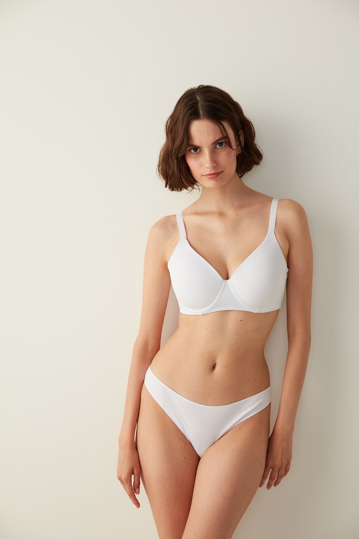 Penti-Білий бюстгальтер Marvel Plus Size Recovery Underwire Padding Бюстгальтер з підкладкою 6