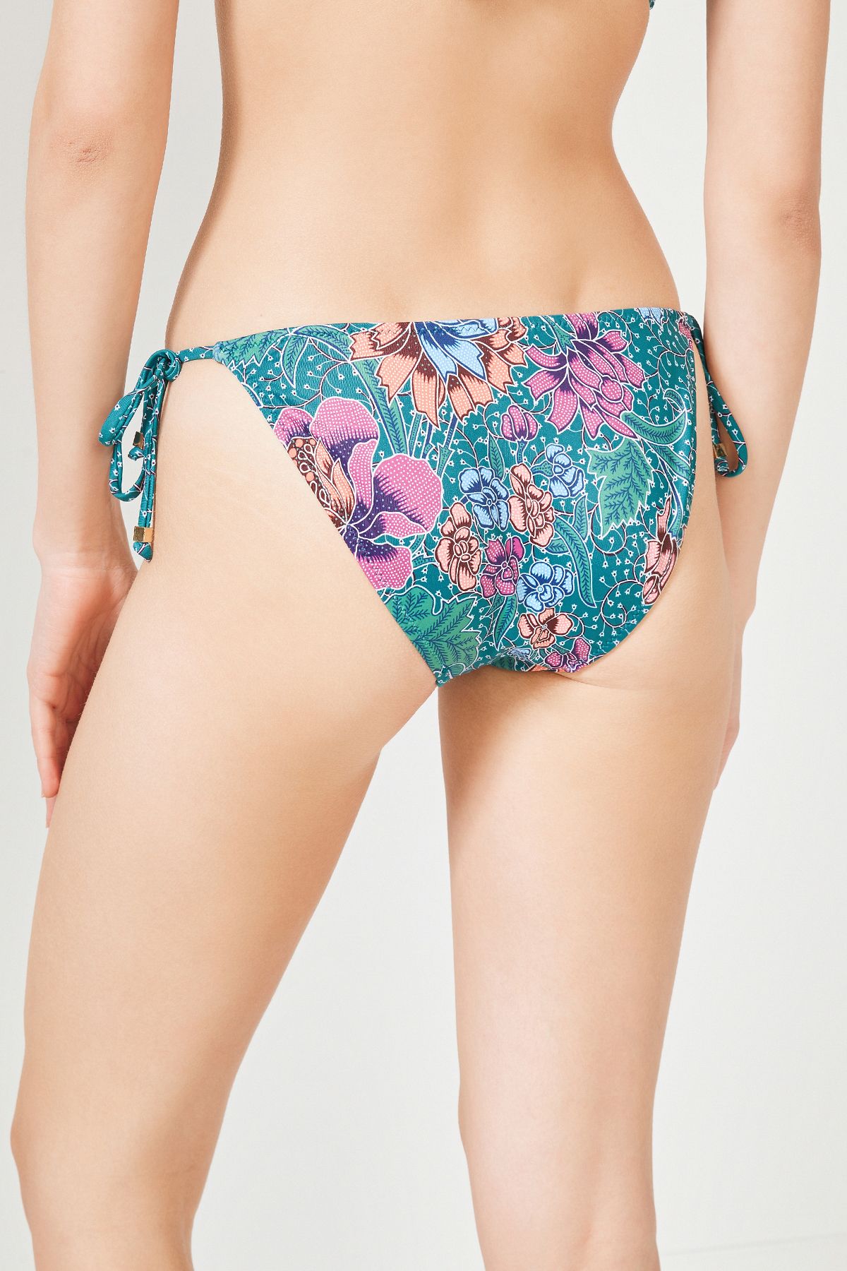 Penti-Partea de jos de bikini verde 2