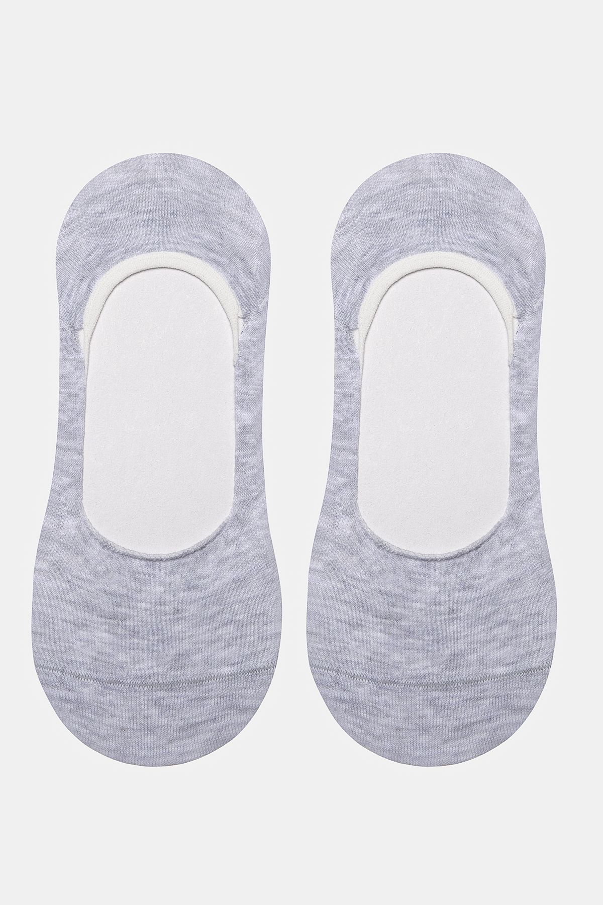 Penti-Basic Sports 2 Pack Gray Ballerina Socks 1