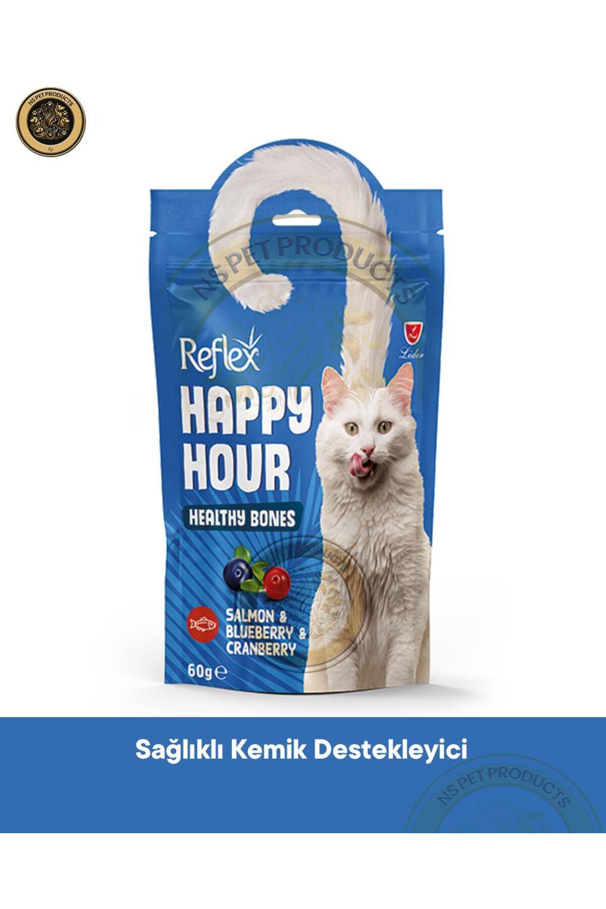 Reflex Happy Hour Sağlıklı Kemikler İçin Destekleyici Kedi Ödül Maması 60 gram