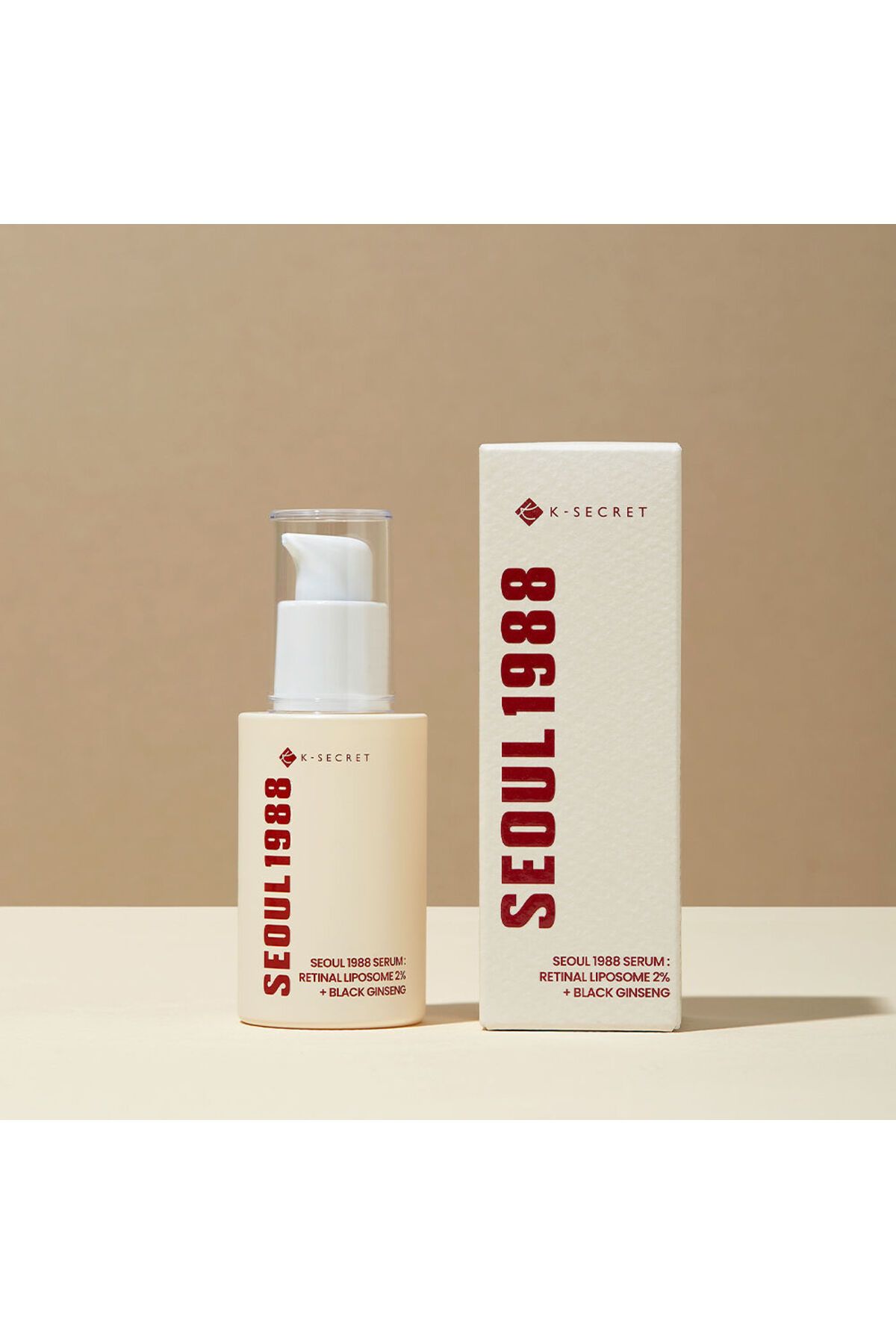 La Roche Posay Ksecret K-secret Seoul 1988 With Retinal Liposome 2% Black Ginseng Anti Aging Face Serum 30ml