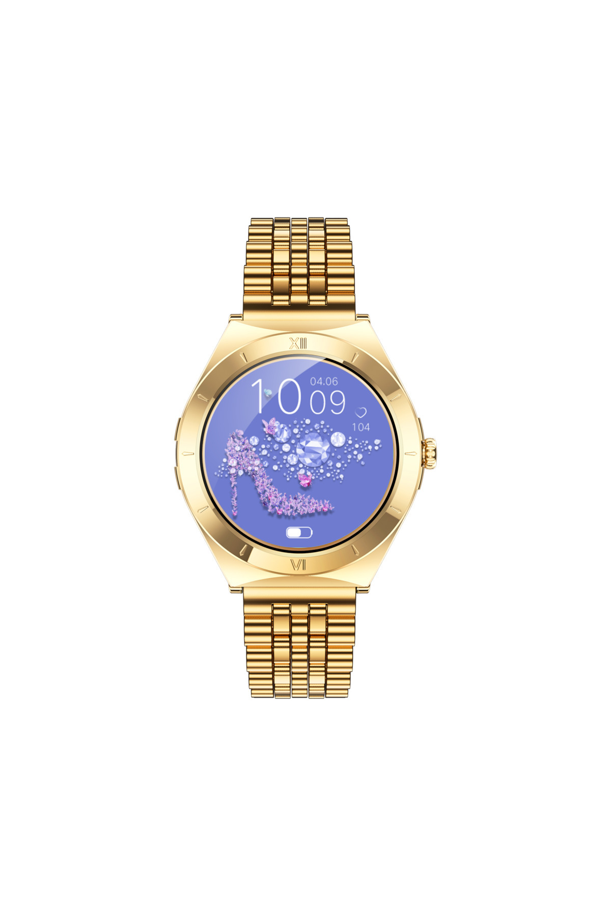 iOsuite-Smart Watch AMOLED 1.19" with Bluetooth Calling & Health Tracking - Gold 4