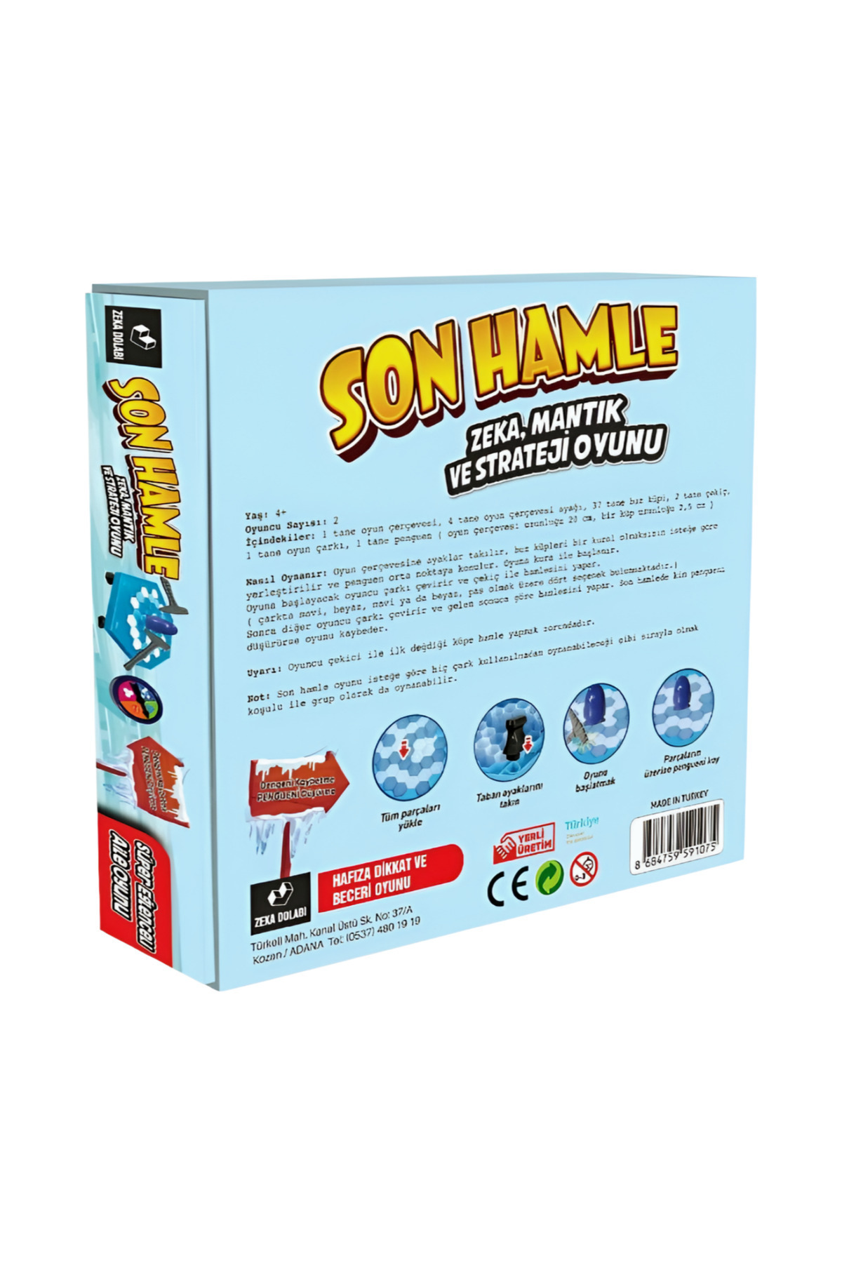 ZEKA DOLABI-The Last Resort Box Game Ice Cube Ice Breaking Ice Game 2